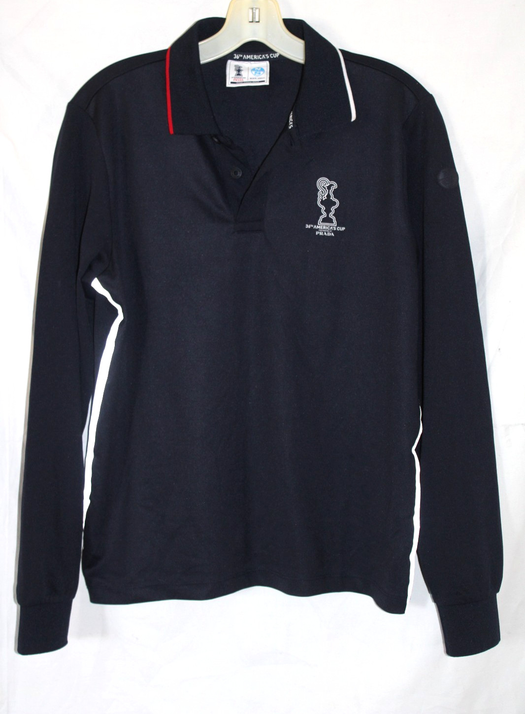 North Sails x PRADA 2021 36th American’s Cup Sailing Long Sleeve Polo Shirt XXS