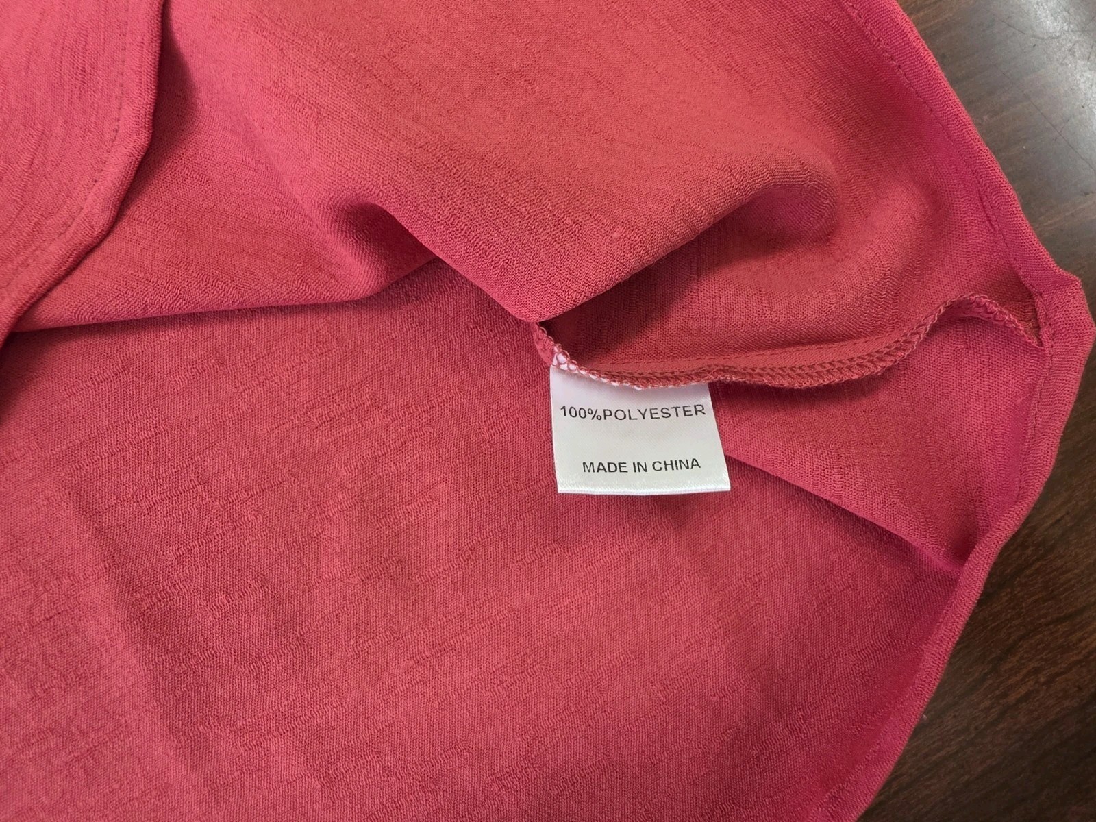 Indie & Co Womens Off Shoulder Smocked Long Sleeve Blouse Coral Size Medium