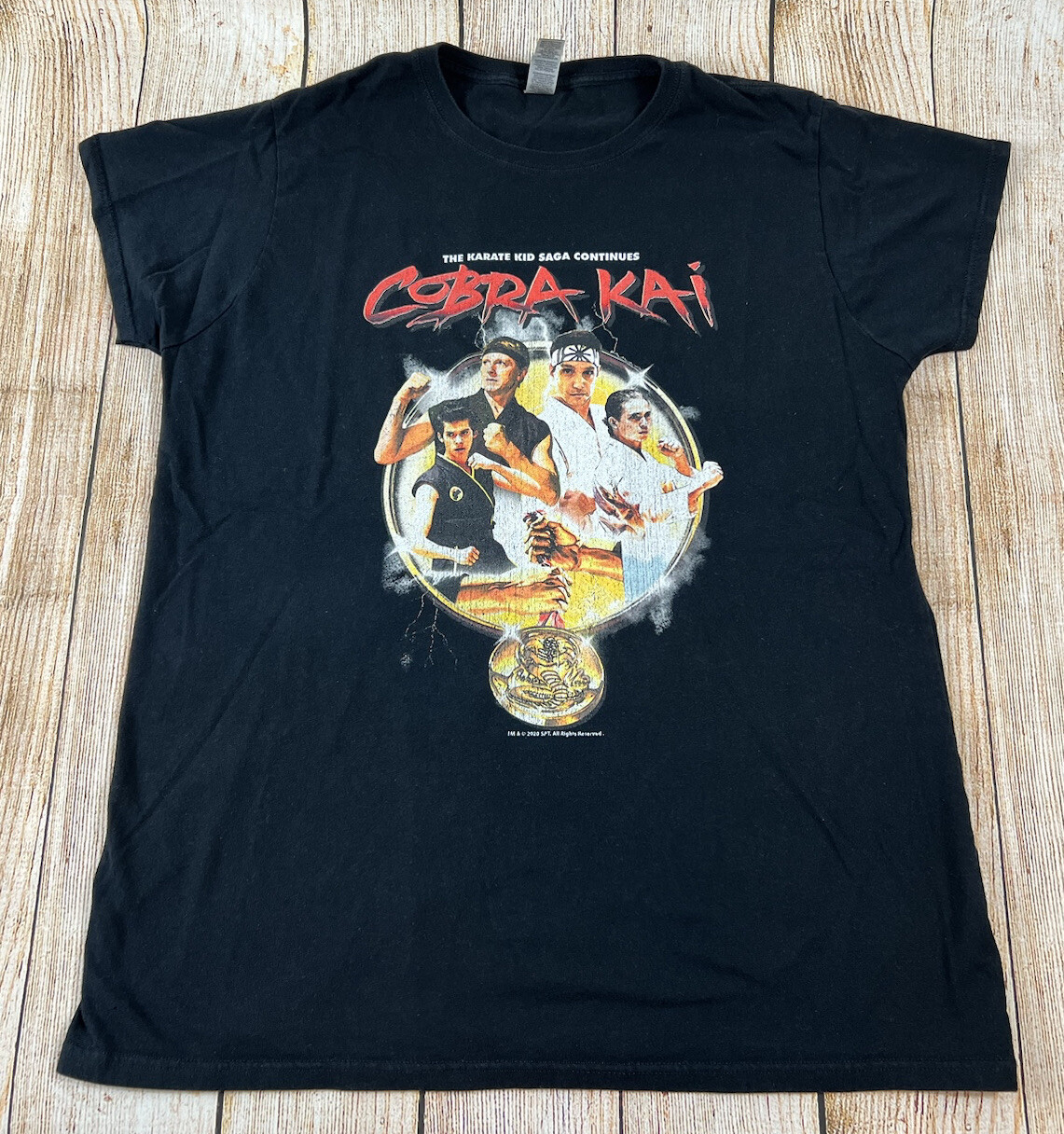 Women’s Cobra Kai Karate Kid Saga Shirt Size XL 2020
