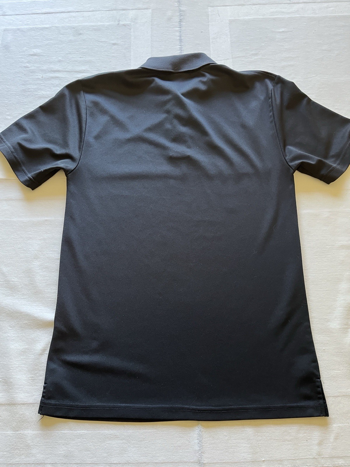 Magnolia Lane Collection Black Polo Shirt With Logo Size Small