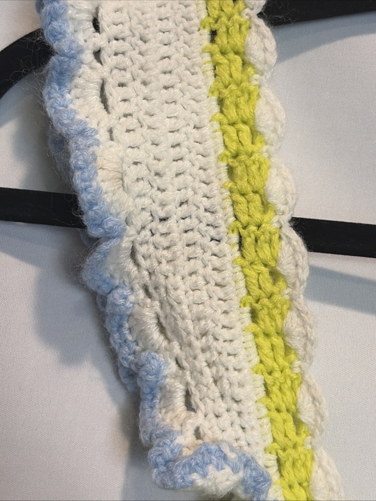 Cider Crochet Granny Square Tank Ruffle Sleeve Cottagecore Festival Women’s S