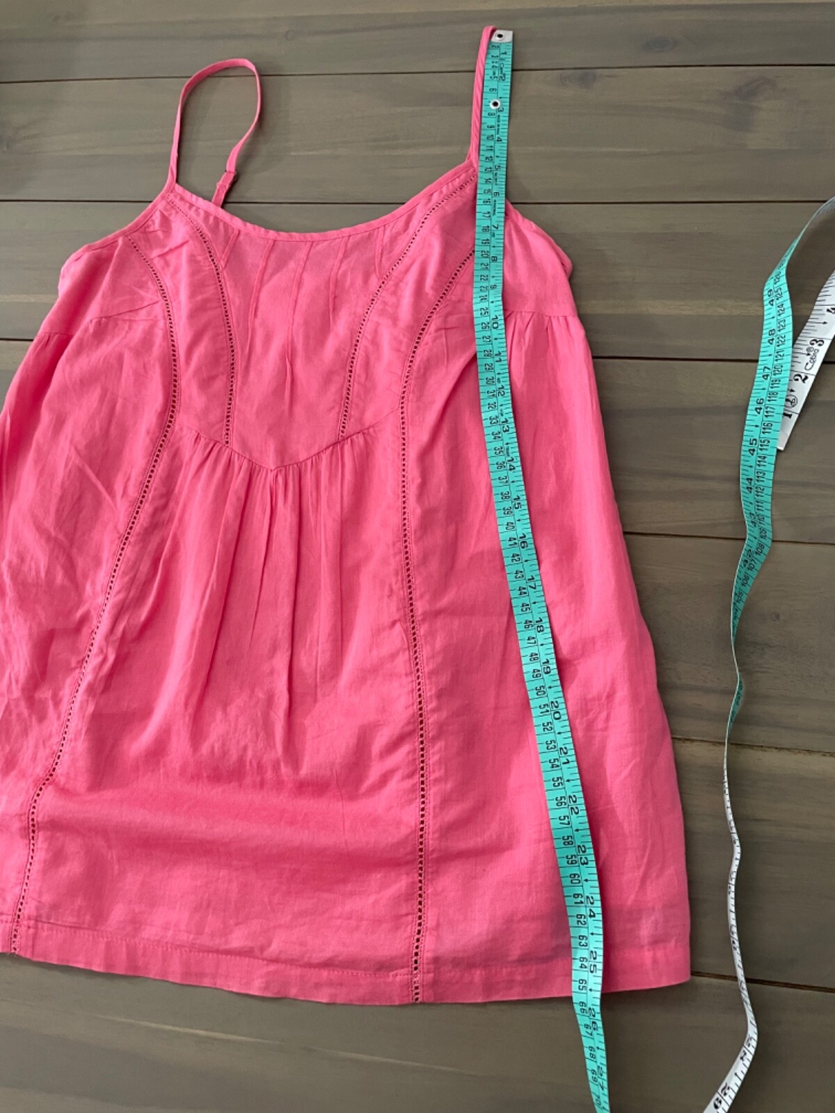 Billabong Women’s Sz M Top Camisole Pink Melon Adjustable Straps Elastic Back