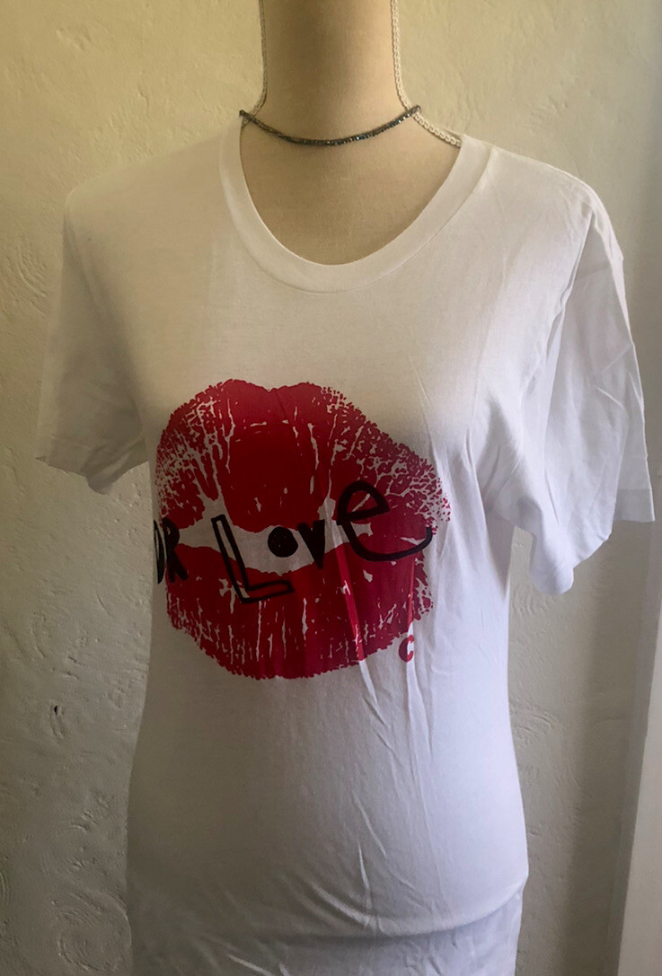 Authentic American Apparel Dr Love Dr Martins Ltd Ed Long Line T- Shirt – Small