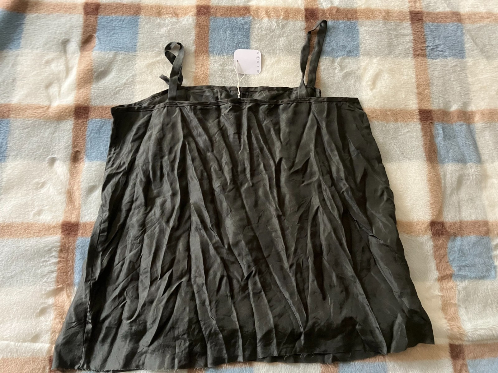 Hazel Brown Collection Black Silk Camisole – New with Tags – Size Large