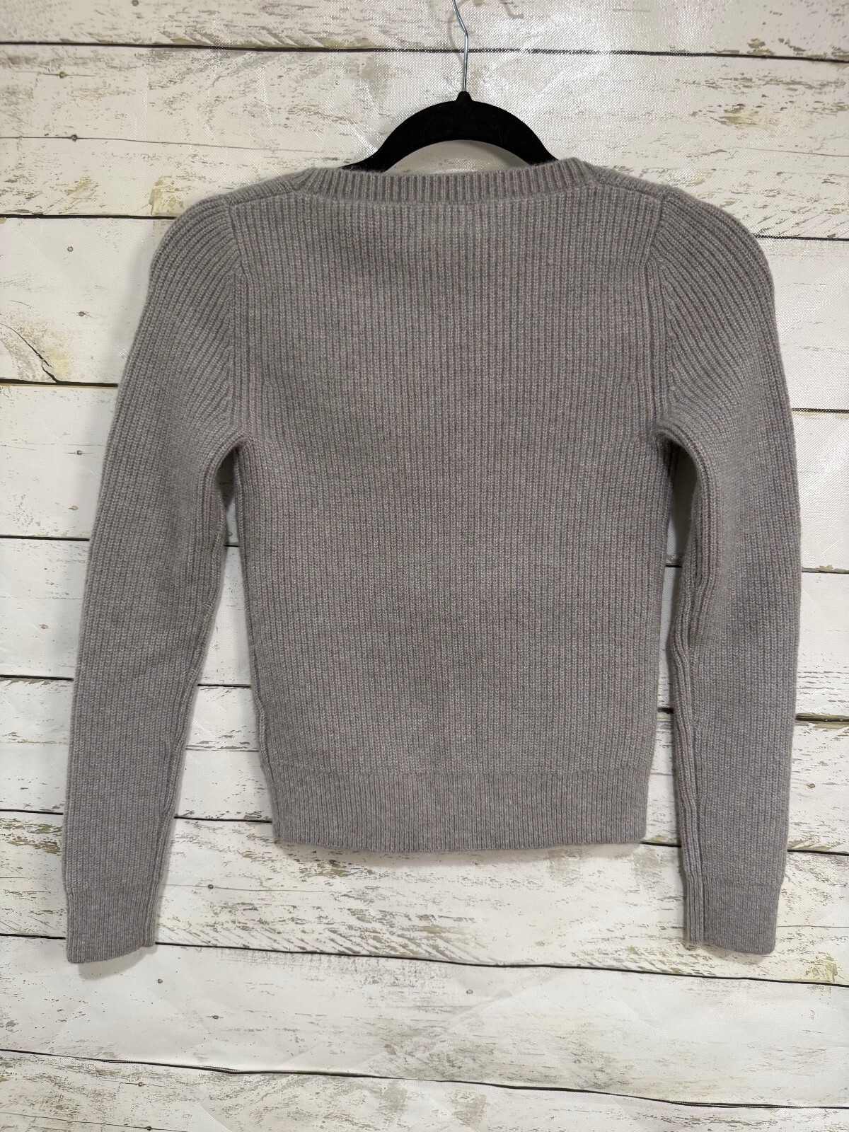 The Drop Women’s Preston Ribbed Sweetheart Sweater Size XS NWT