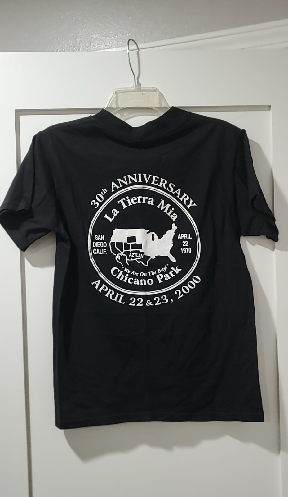 CHICANO PARK DAY-COMMEMORATION 30 YEARS:1970-2000, ADULT SMALL 34-36.WOMENS.