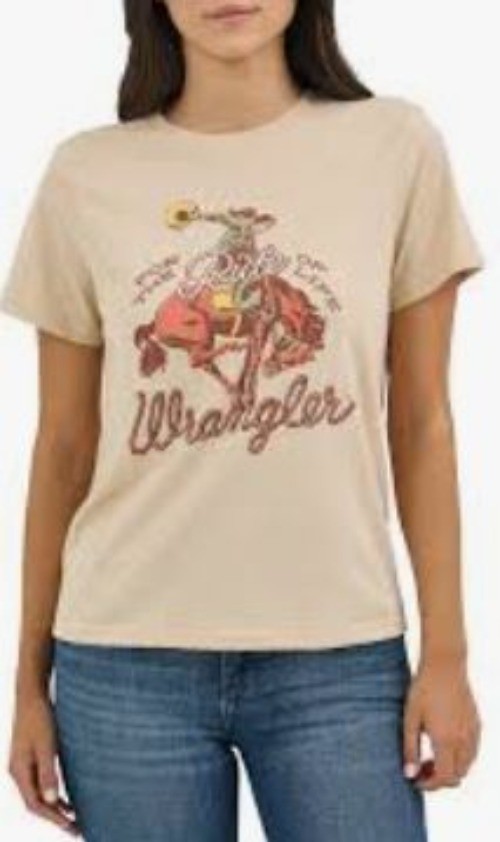 Ariat Heritage Women’s Size XXL Ancient Scroll NWT Wrangler Vintage Logo