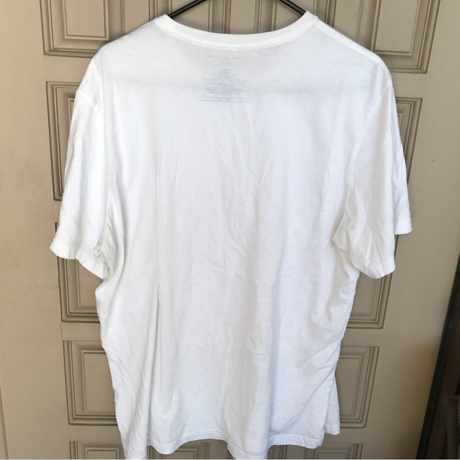 Tommy Hilfiger Tee Logo SzXL White Short Sleeves