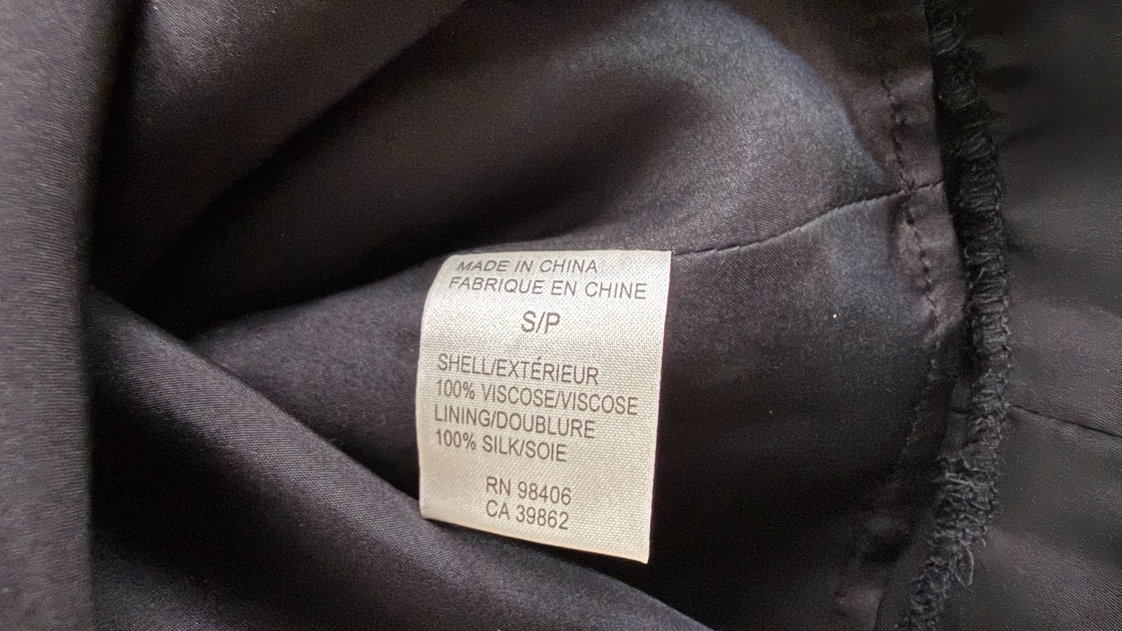 THEORY Nebia Black Viscose Silk Lined Asymmetrical Sleeveless Top Size S NWT