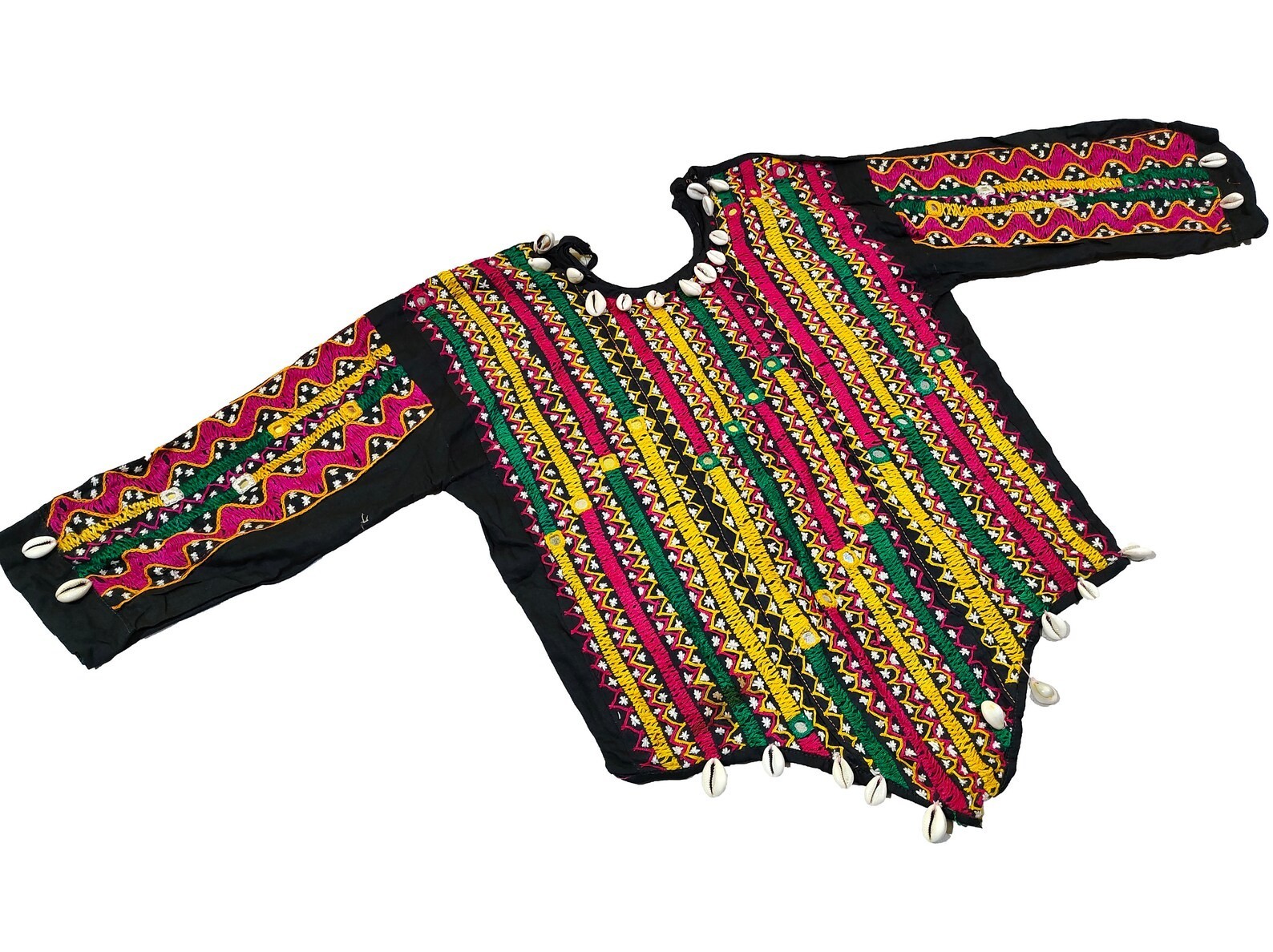 Banjara Choli , Vintage Banjara Kutch Rabari Ethnic Embroidery top, kuchi boho