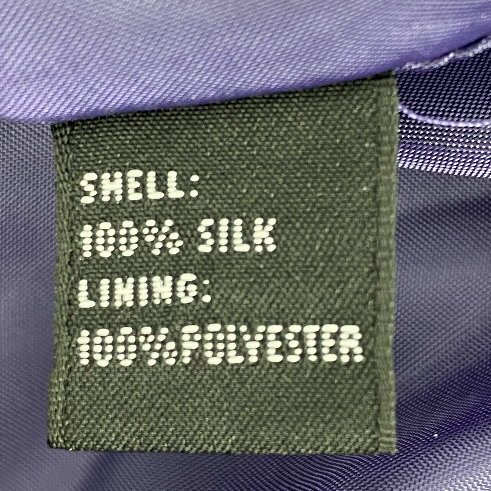 JOSEPHINE CHAUS Preowned Womens Purple Side Tie Silk Tank Top Size 10 EUC