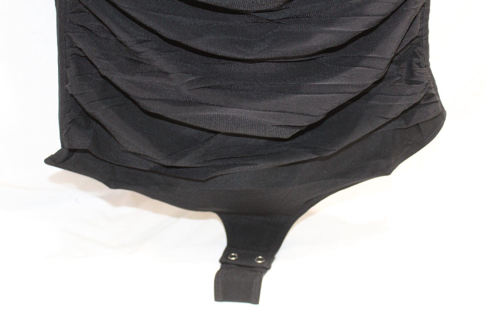 Reoria Bodysuit Women’s Size M Black Sleeveless Tank Top Thong New NWT