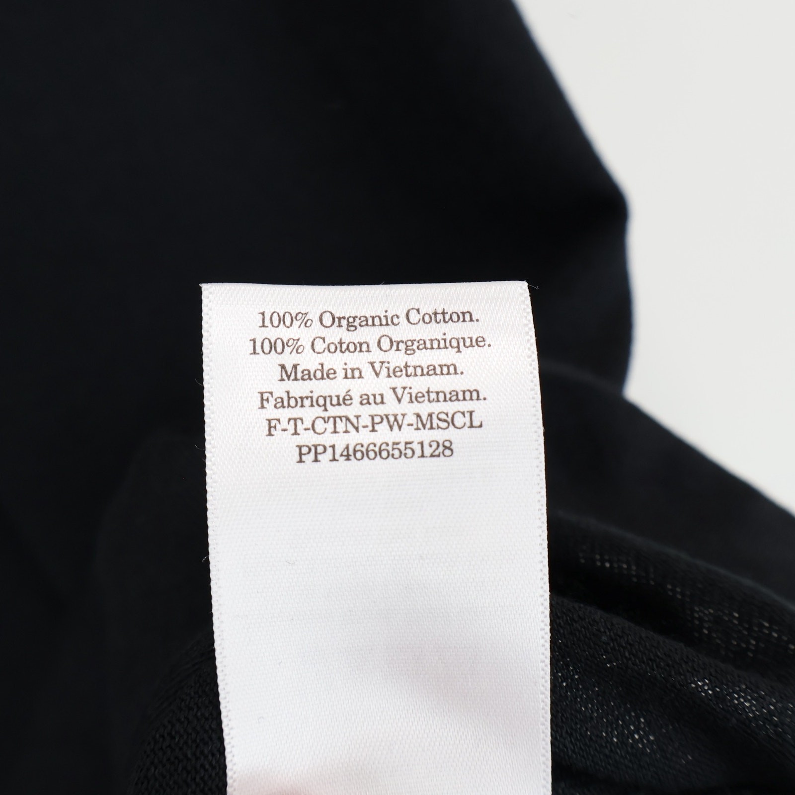 Everlane The Mariner Tank 100% Organic Cotton Black Size Medium NWT