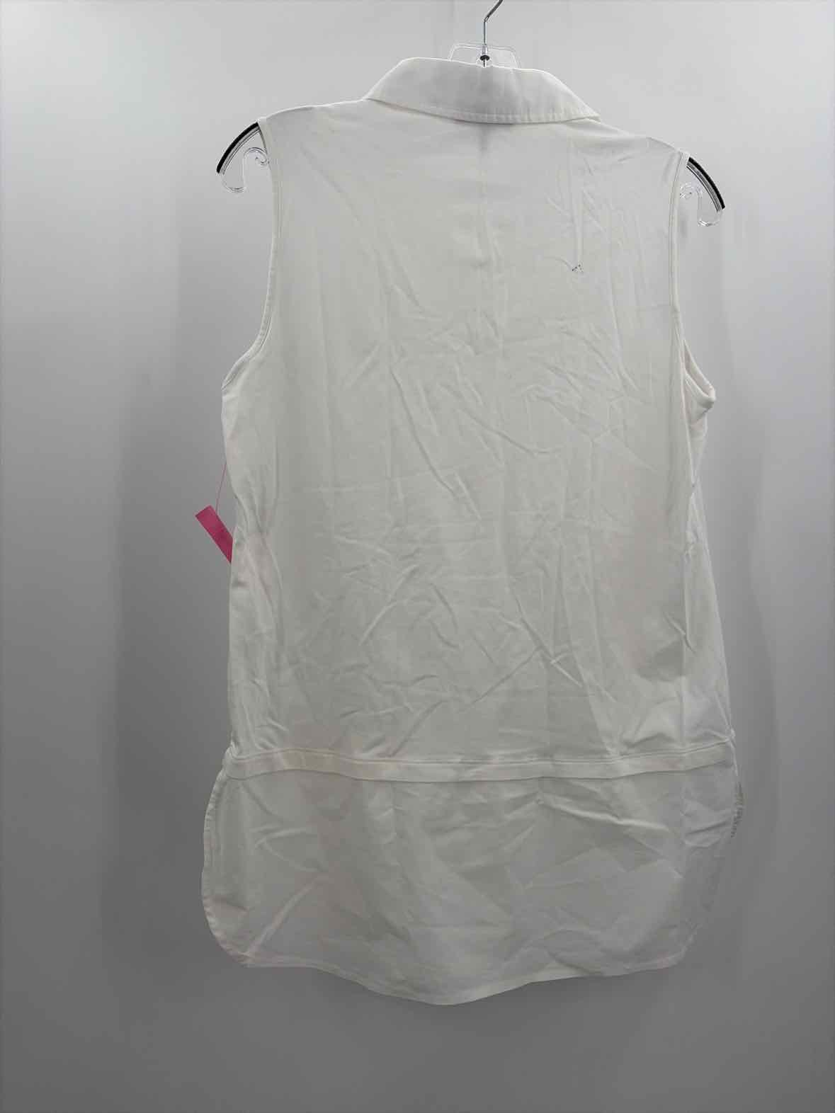 Pre-Owned Hinson Wu White Size Medium Tunic Tank Top