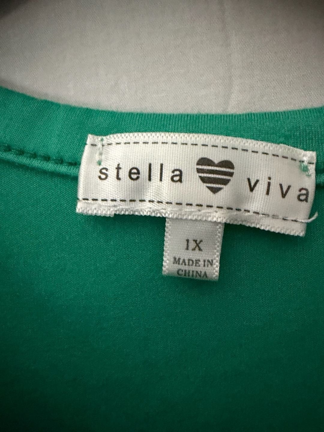 Stella Viva Green Graphic Dragon Print T-Shirt with Side Grommet Lace-up Detail