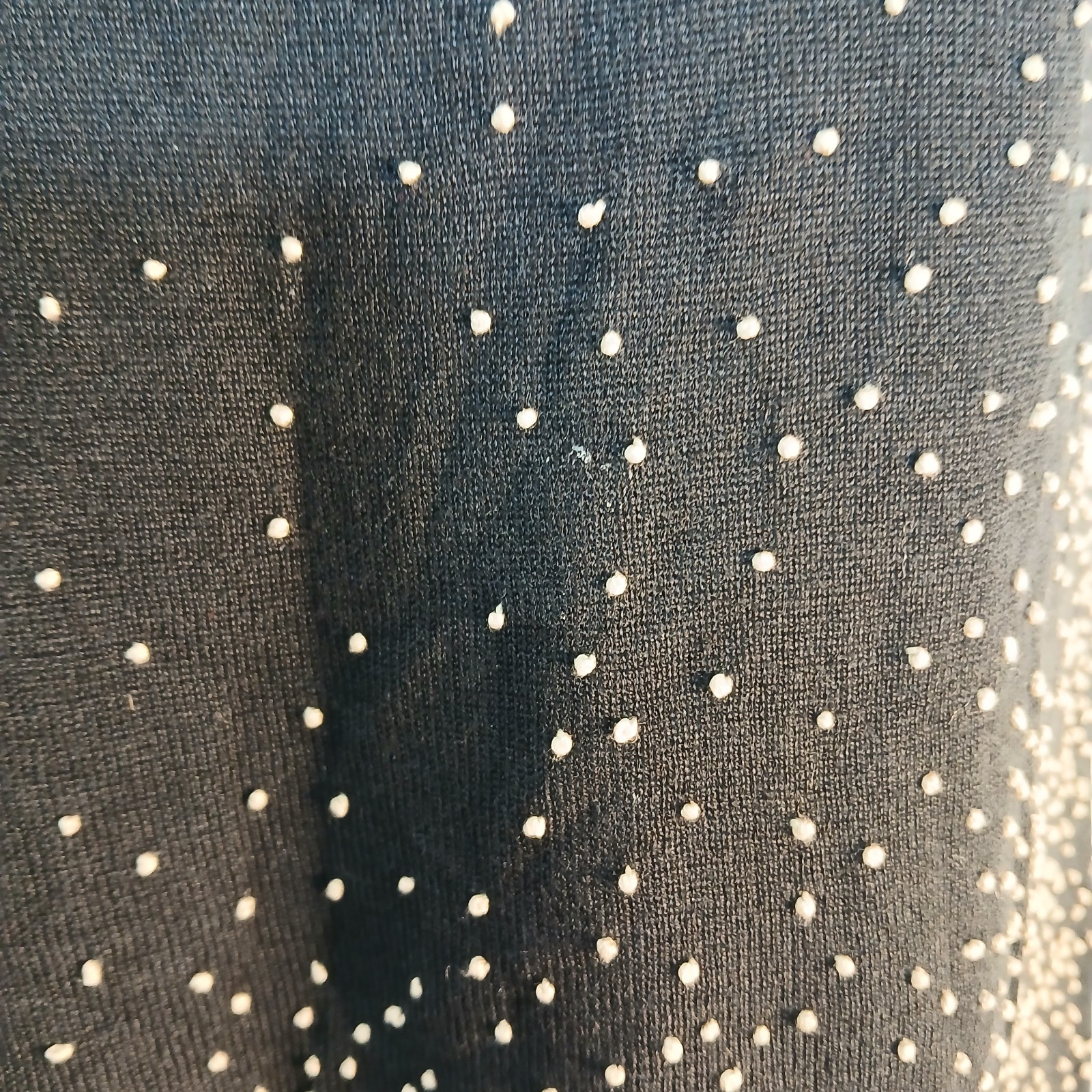 Banana Republic 80% Silk Blend Studded Blouse Size M Black Glam Luxe Minimalist