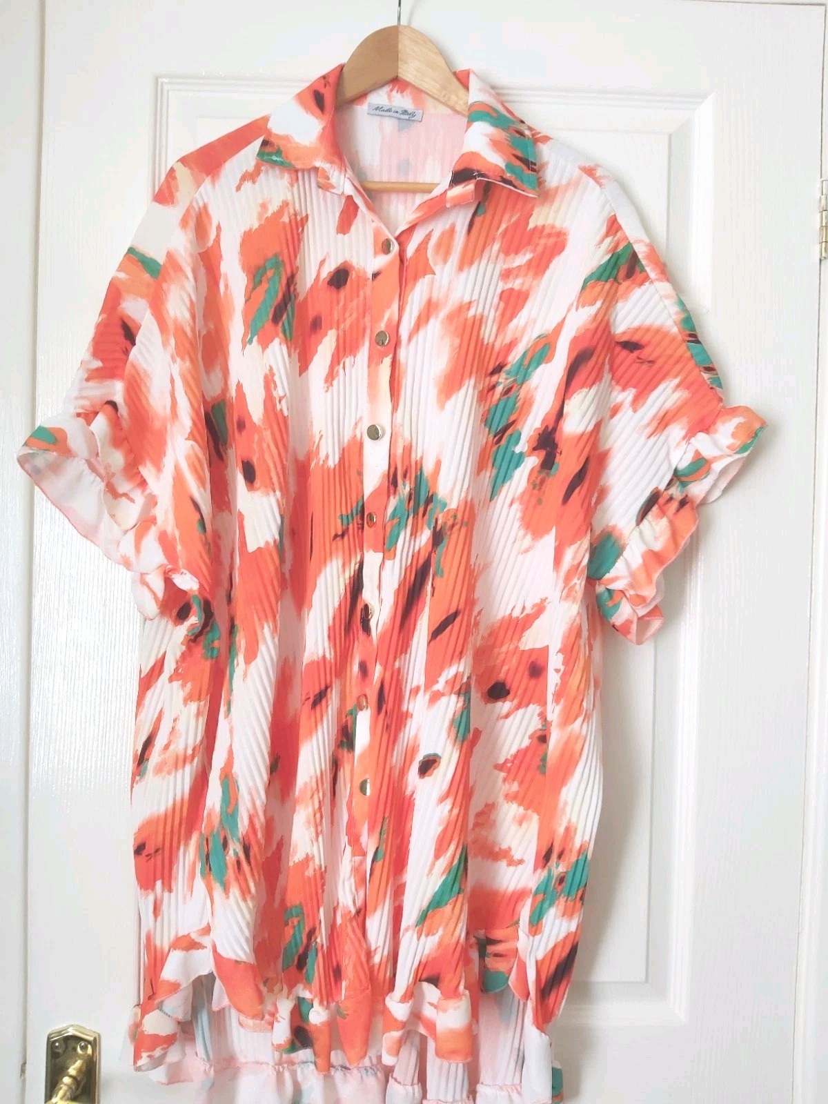 Womens Made In Italy Size 24,26,28 NWOTGS Tunic Top Plus Size 24,26,28