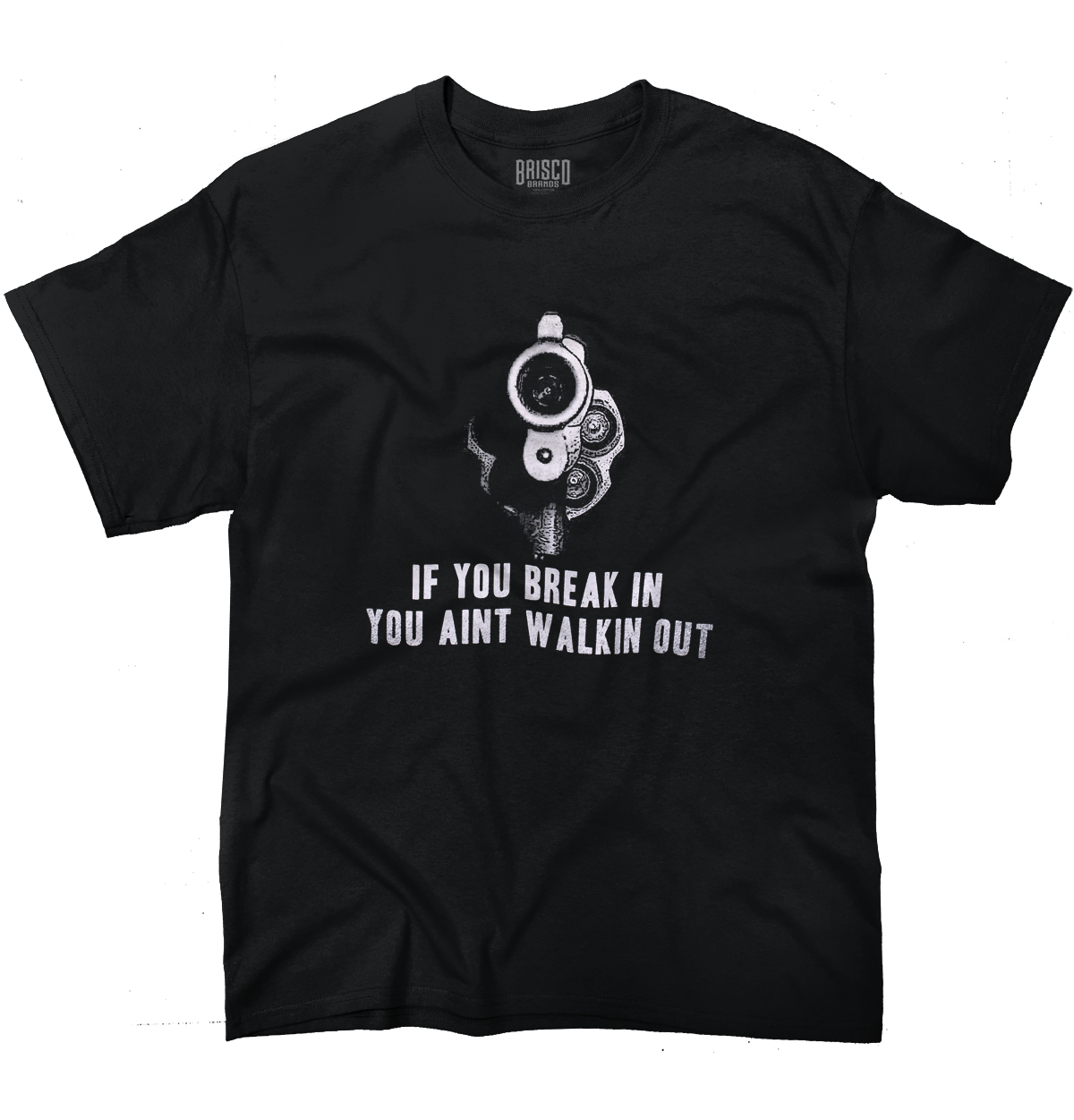 Gun Enthusiast 2nd Amendment Pro 2A Attitude Mens Casual Crewneck T Shirts Tees
