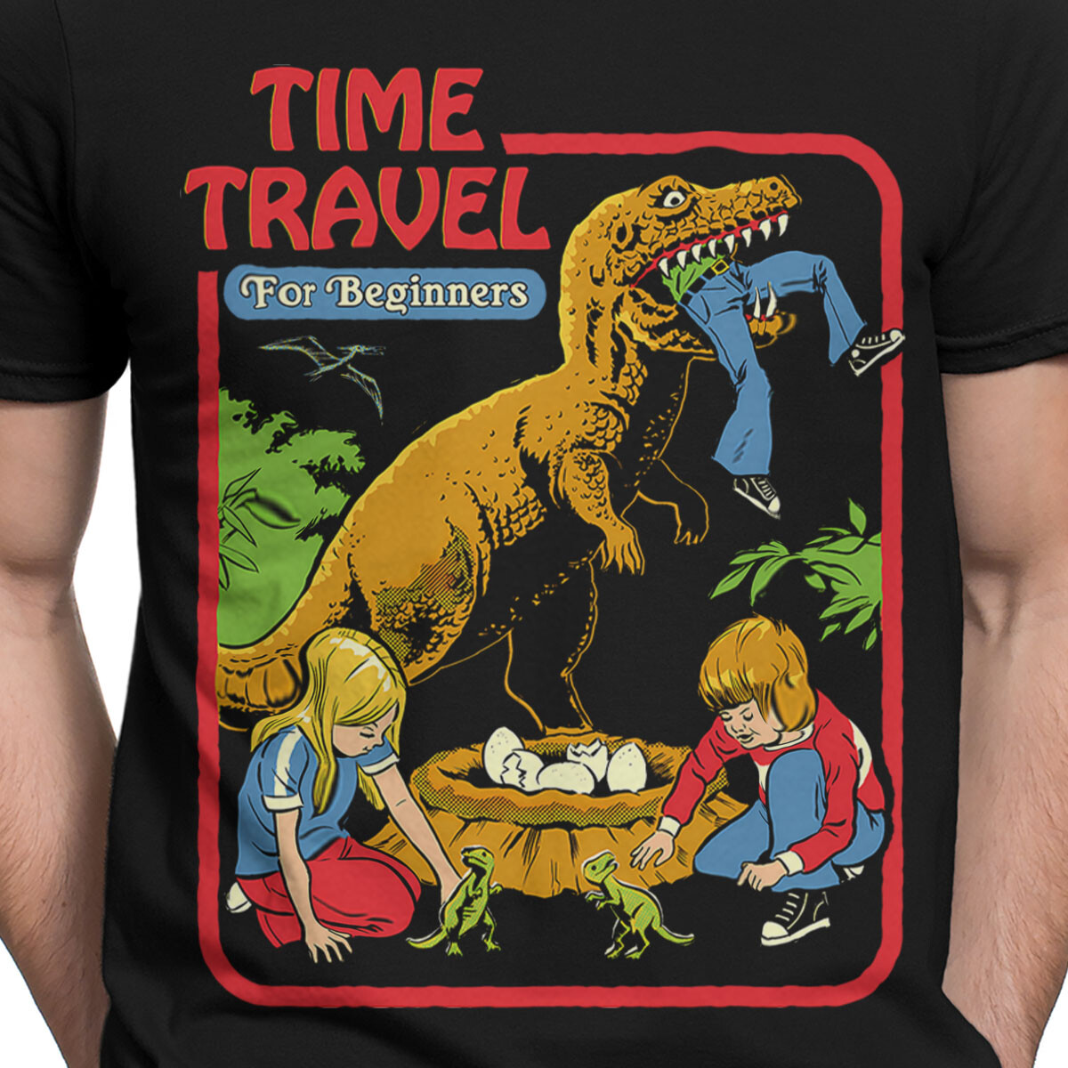 Time Travel for Beginners 90s Sci Fi T Shirt #SR#T433