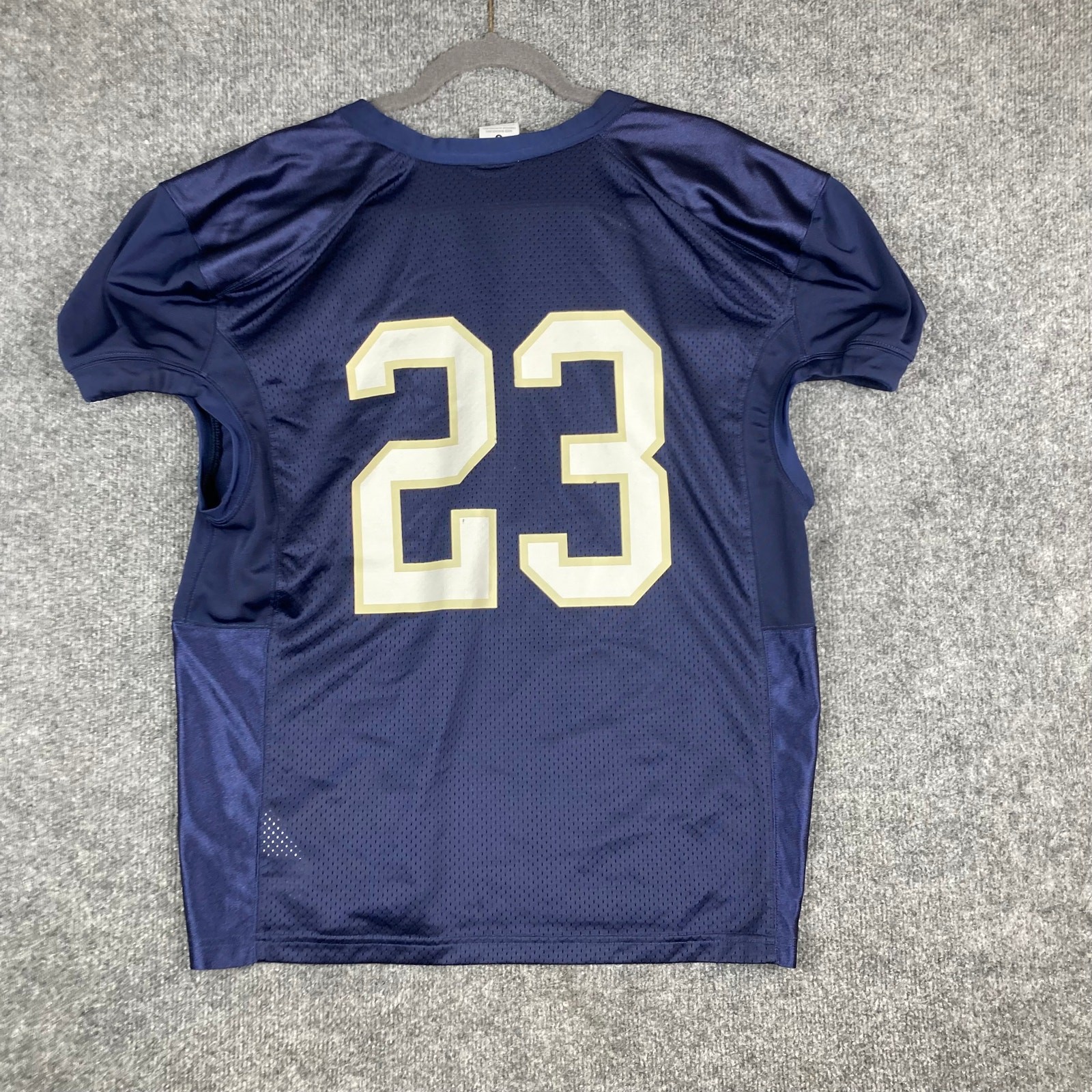 Nike Football Jersey Womens L Chamber All-Stars 23 Navy Blue Mesh Team Sports