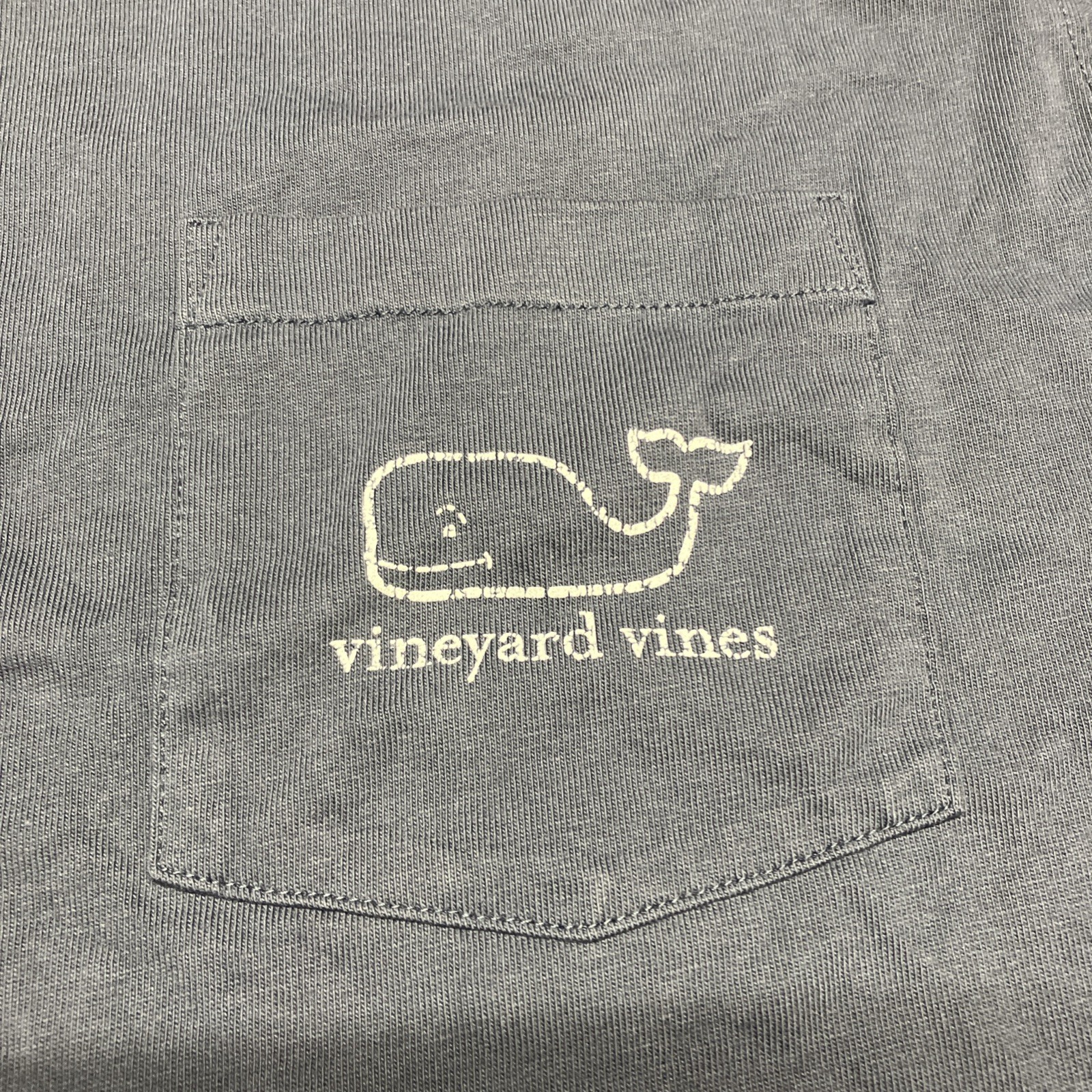 Vineyard Vines Womens Long Sleeve Tshirt Sz 3X Whale Logo Pocket Blazer Blue NWT