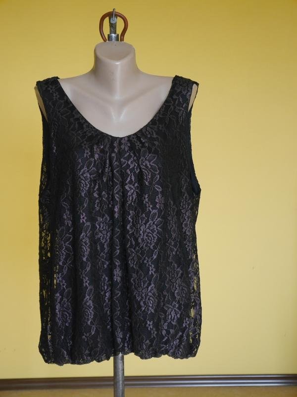Women Miss Etam Shirt Brown 46 / 3XL