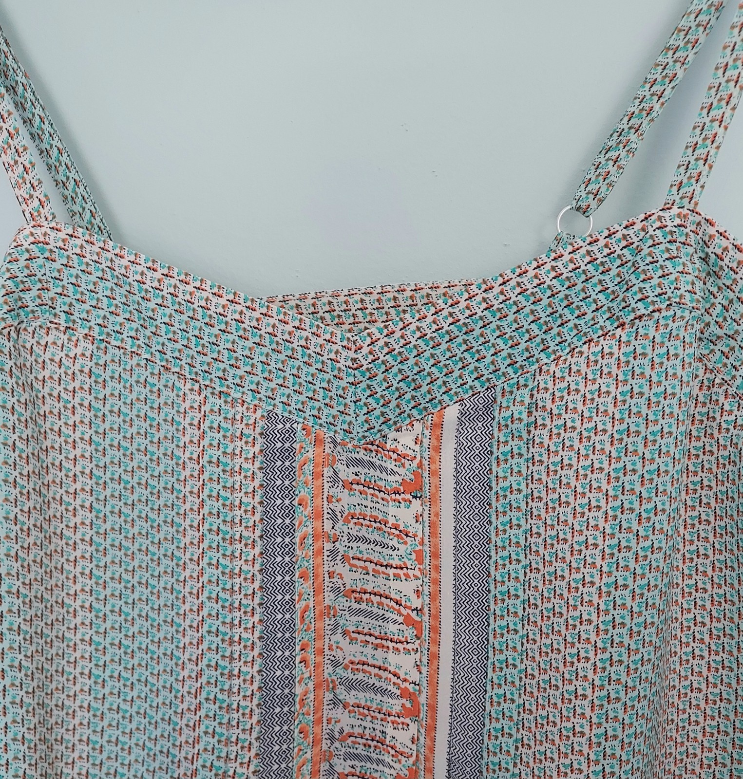 Anthropologie Size Large Lucy & Laurel Print Peplum Blouse Top NEW NWT Boho