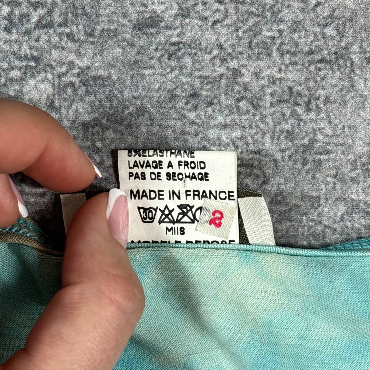 Vintage Jus D’Orange Paris Y2K Graphic Ruched Top