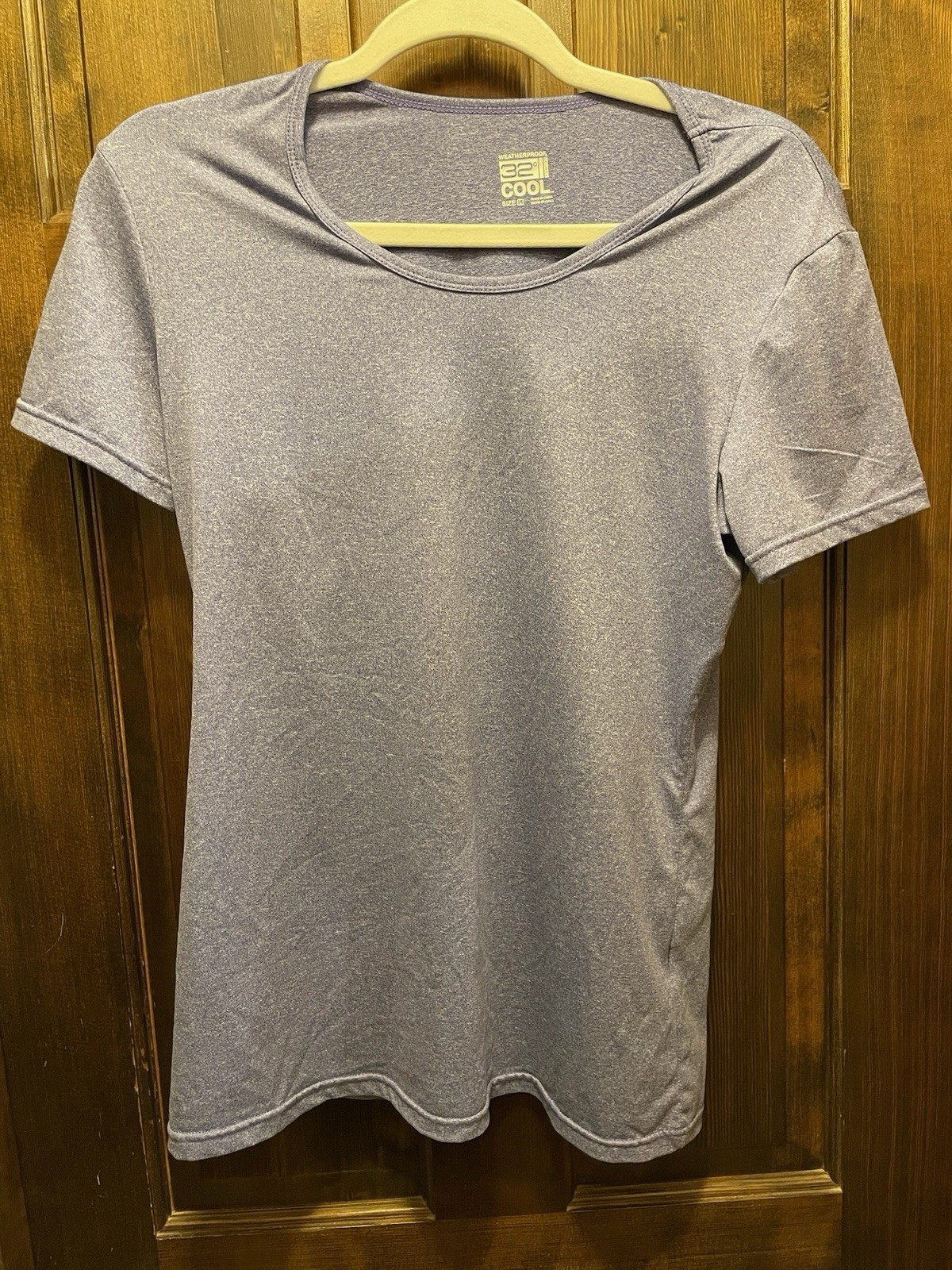 Women L 4 lot wicking exercise tees Teal Purple Blue Lavender 32 Degrees Avia