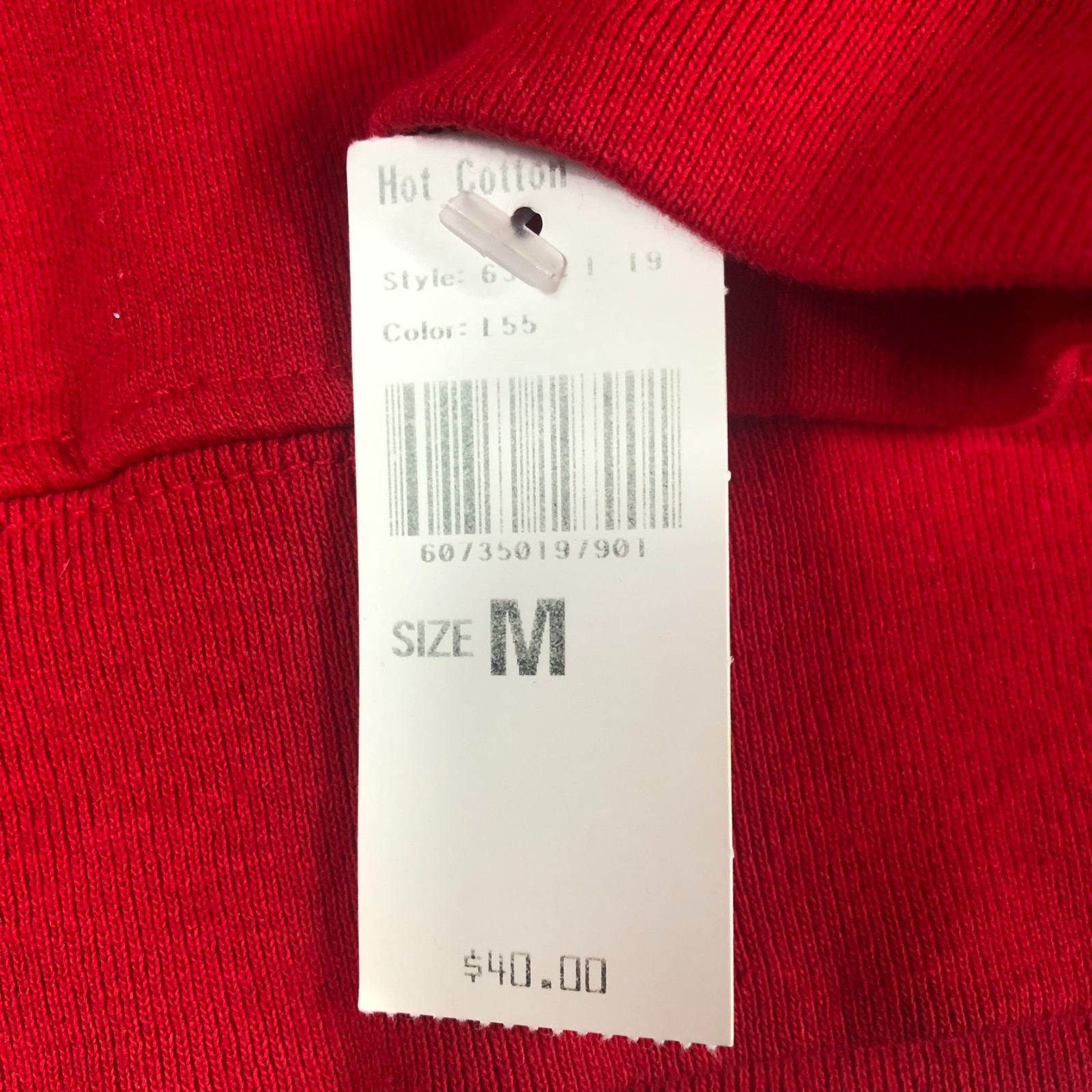 Hot Cotton By Marc Ware Women’s M Red Sweatshirt – Christmas Tree