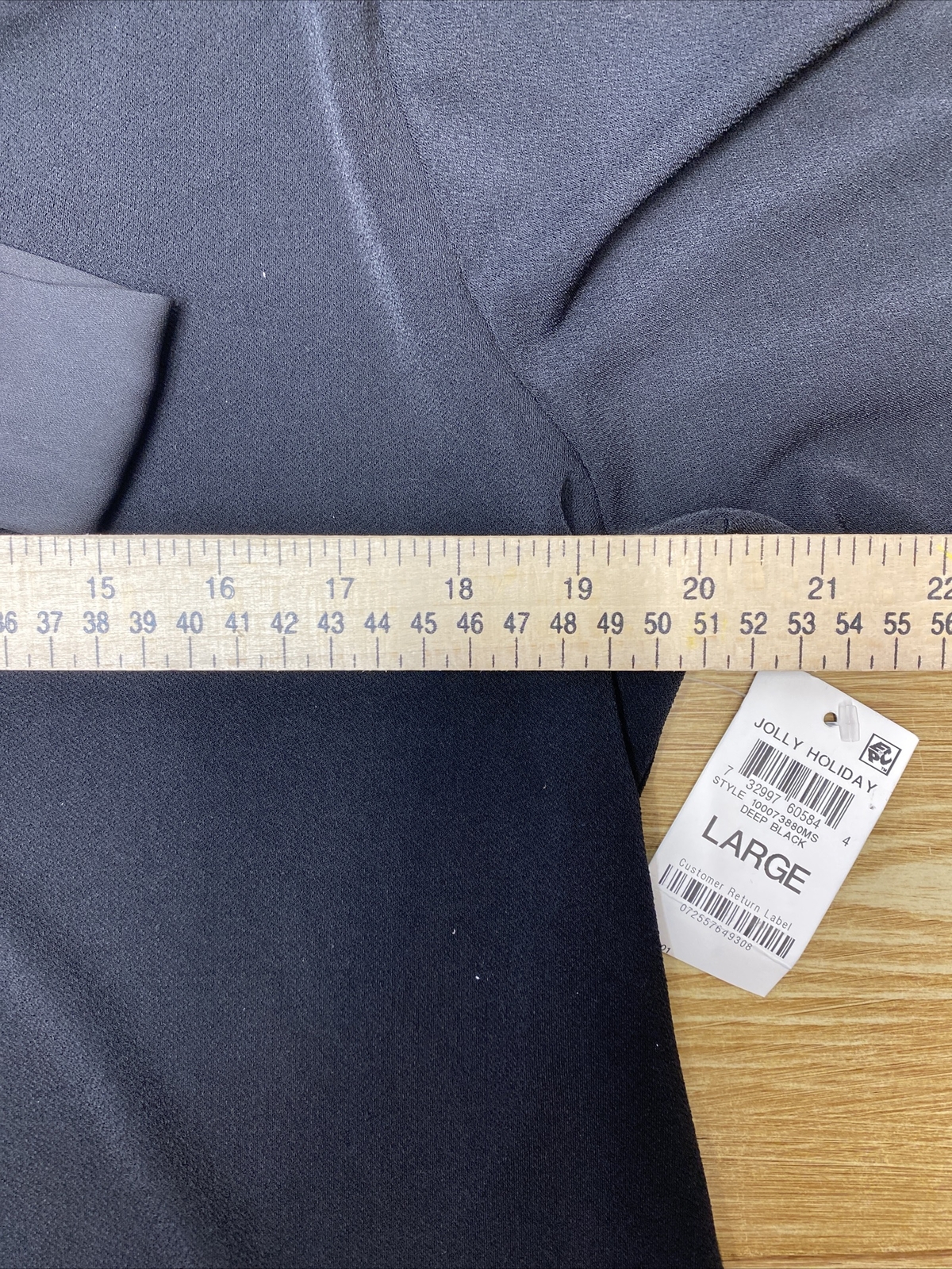 Blusa Para Mujer Charter Club Manga Larga Con Cuello Anudado Para Oficina Talla