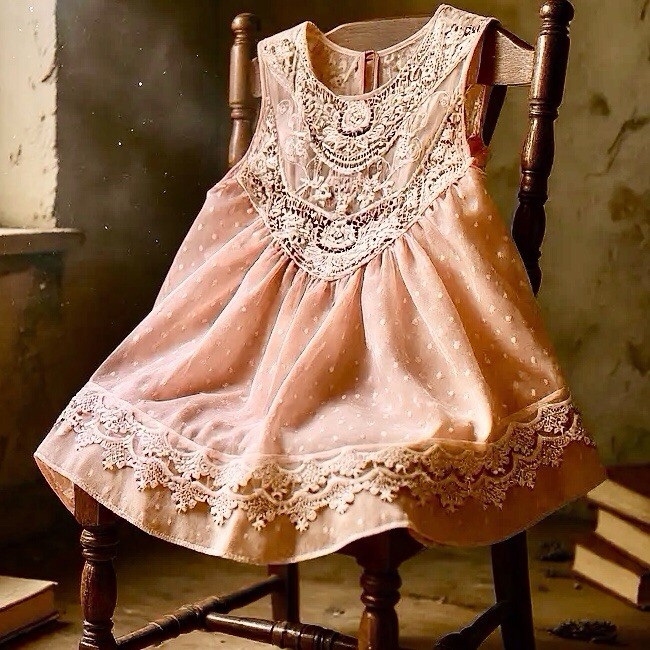 ANDREE byUNIT Sleeveless Top Large Dusty PinkLaceWithEmbroidery NEW W/TAGS 19.99