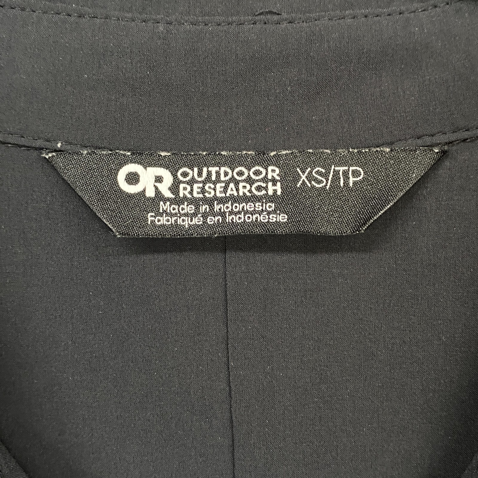 Outdoor Research Shirt Womens XS Black Dolman Hiking Wicking Nylon Stretch