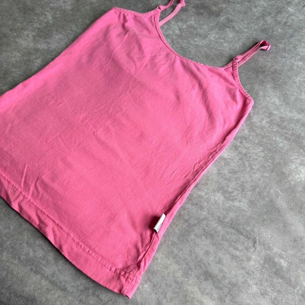 Mabel Pink Cami Tank Top Womens Size 85 Adjustable Spaghetti Straps Cotton Blend