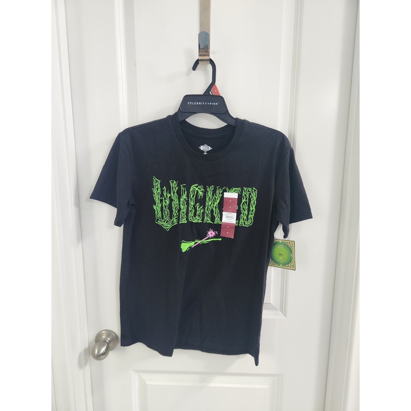 WICKED Logo Graphic Tee in Black Sizes S, M, L, XL