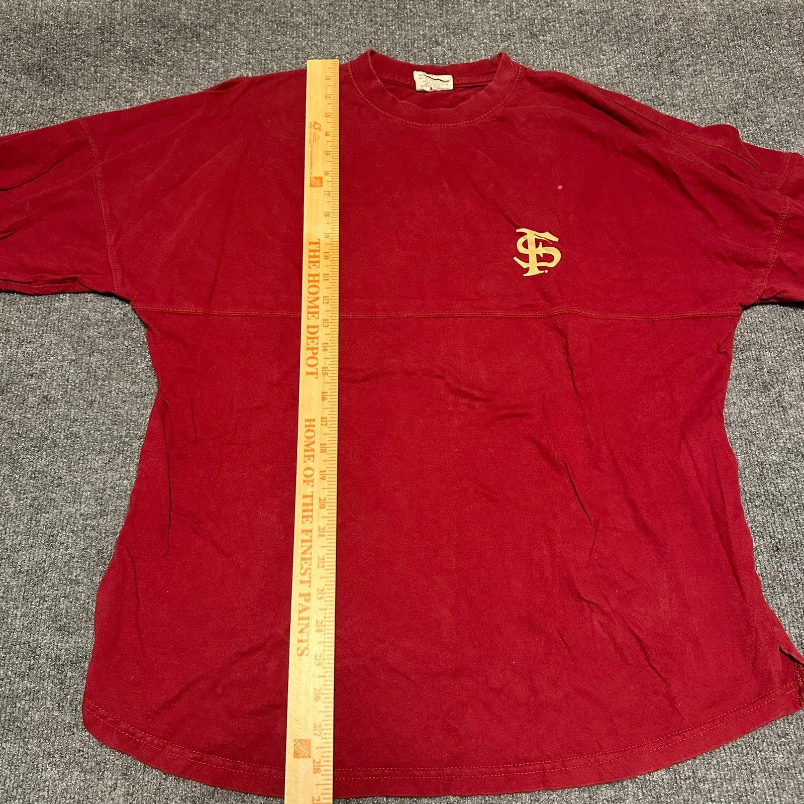 Pressbox Florida State University FSU Unconquered Spirit Jersey Maroon Medium