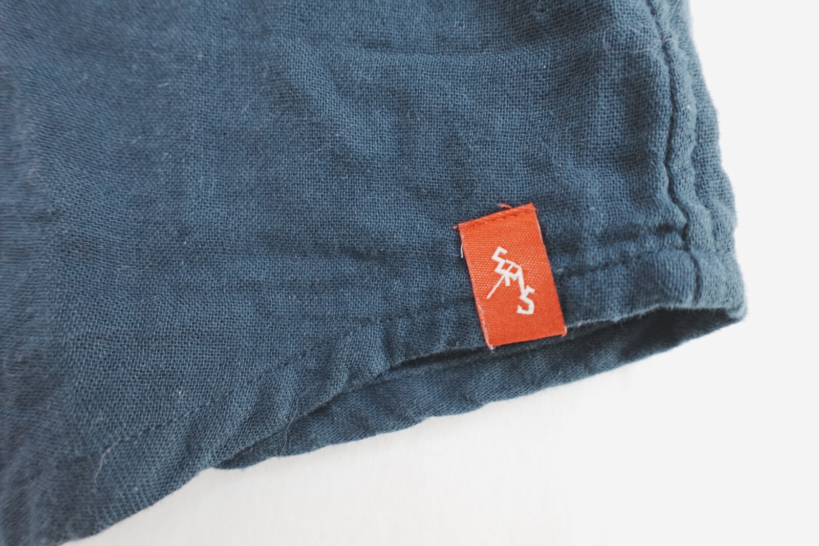 Women’s Eastern Mountain Sports Shirt M Blue Cotton Navy Blue Long Sleeve Casual