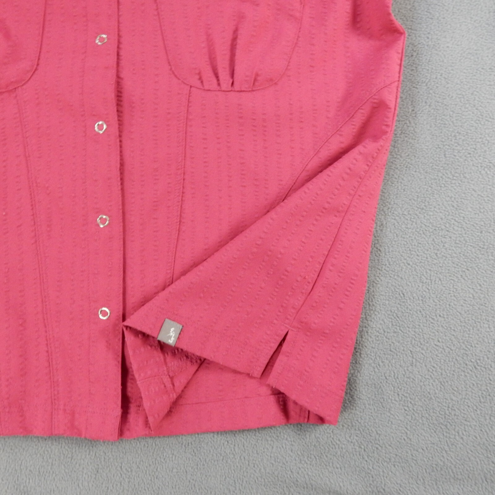 Eastern Mountain Sports Womens Shirt Small Pink EMS Vented Outdoor Performance