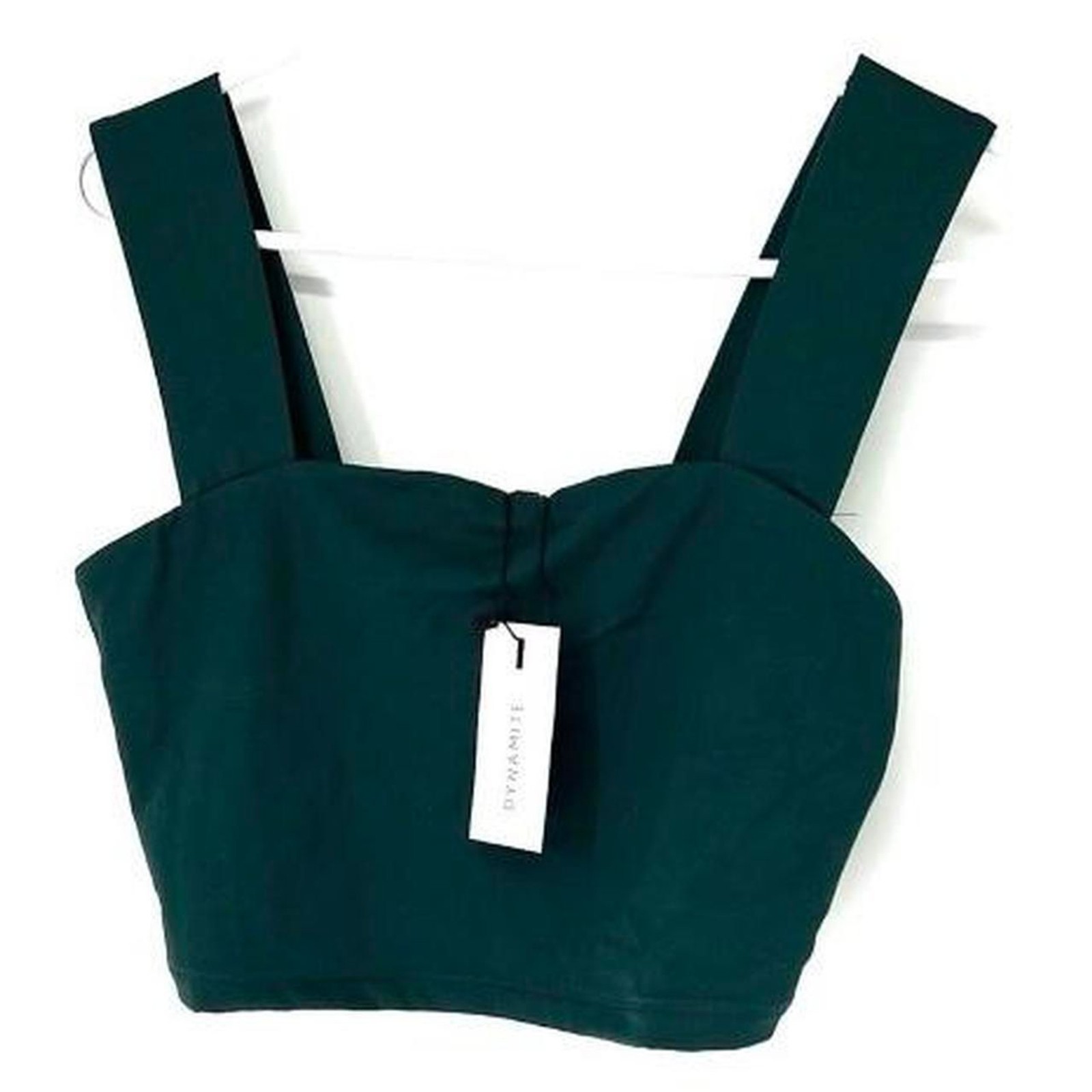 Dynamite Women’s Green Crop-top