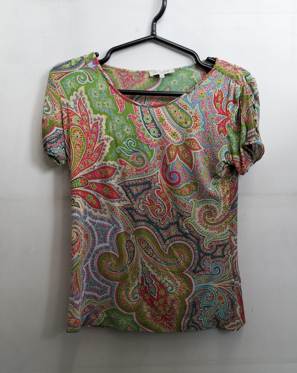 ETRO Paisley Top Size 42 Length 19 inches