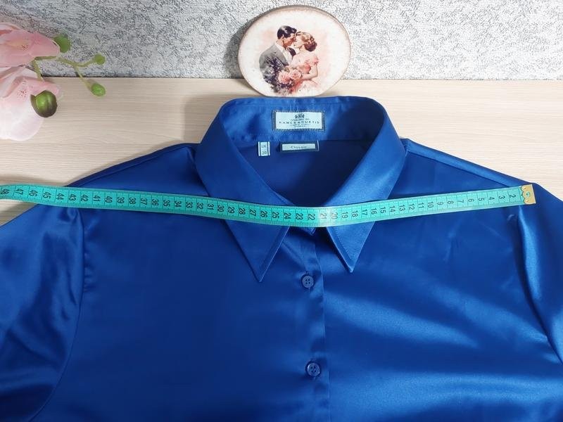 Women Hawes & Curtis Shirt Navy Elastane XL
