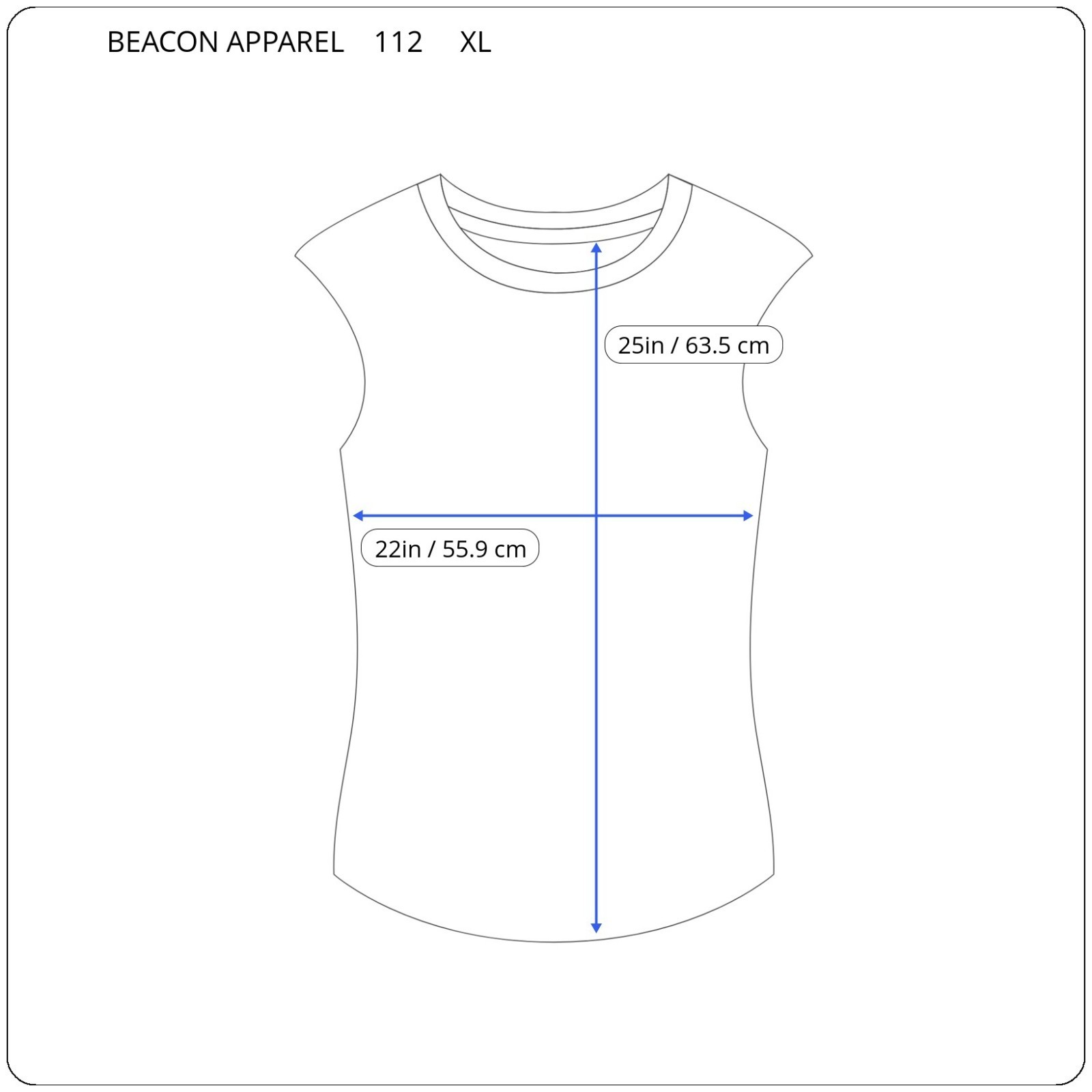 Beacon Apparel Women’s XL Black White Geometric Sleeveless V-Neck Top Blouse