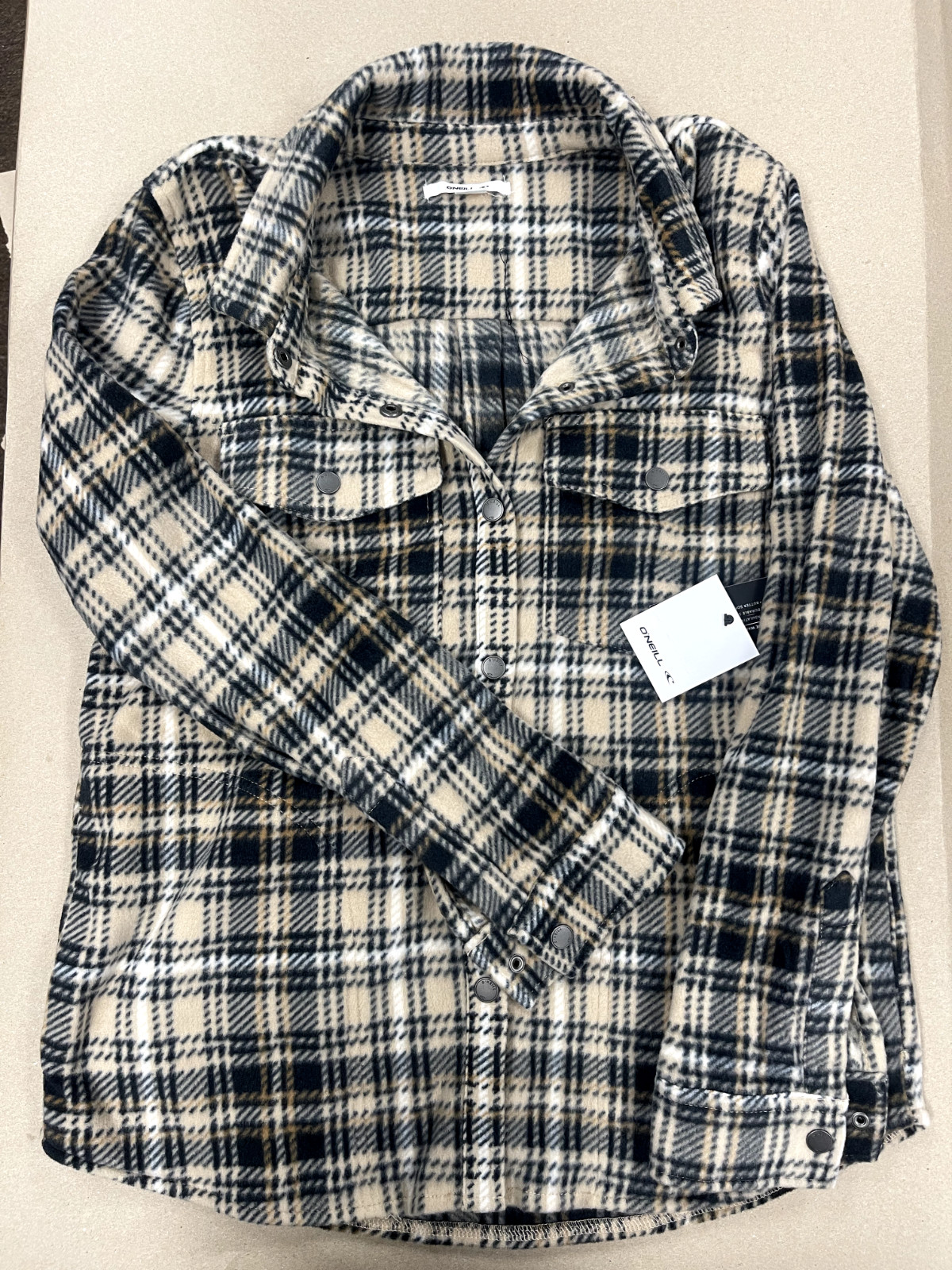 O’neill Zuma Superfleece Flannel Shirt (Brown Sugar)