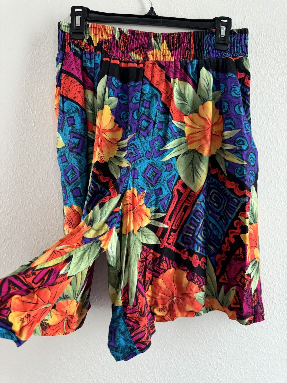 Norton McNaughton Blouse &shorts set Floral Short Sleeve Summer set size 8/10