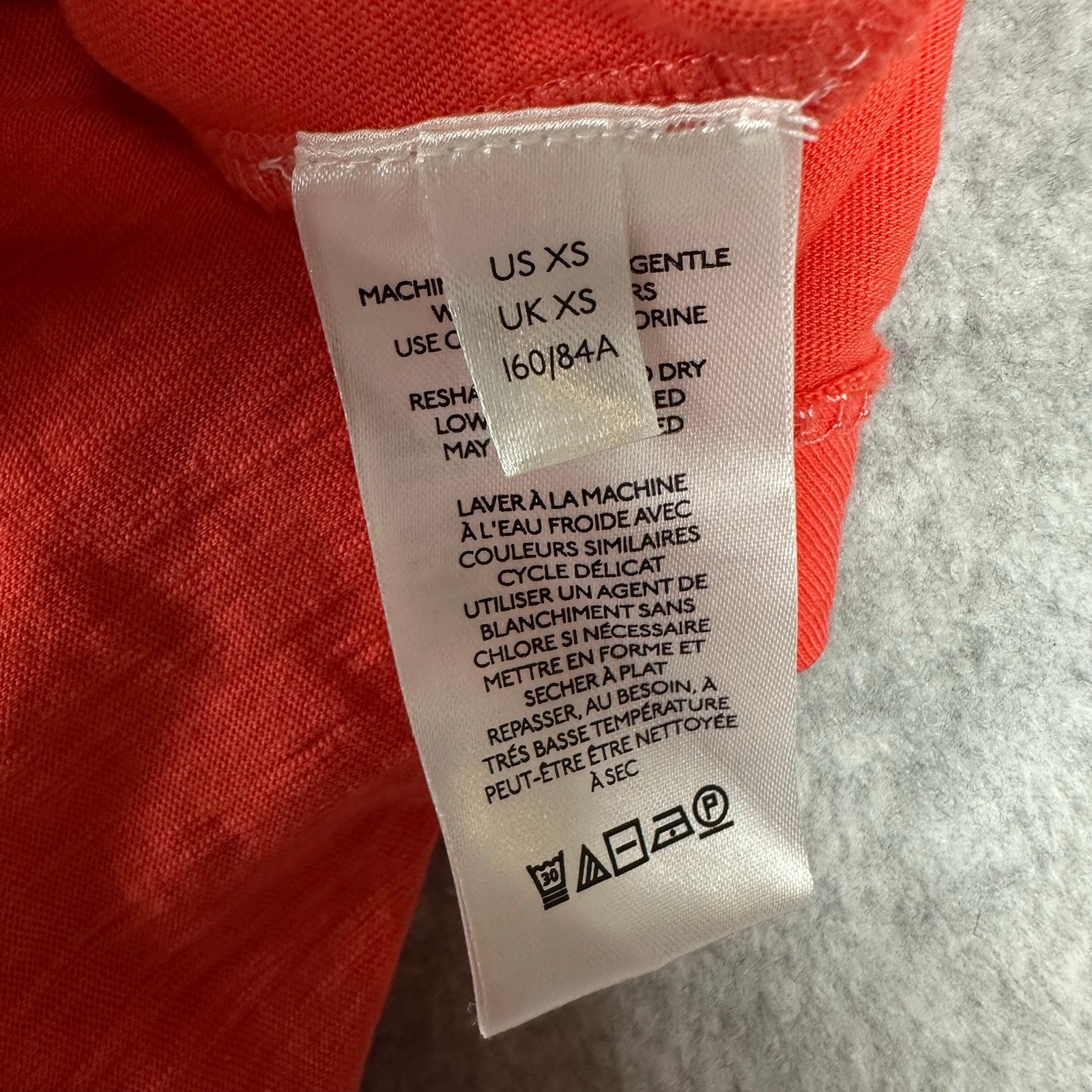 Anthropologie Sun Keep Kindness Twist Back Graphic Tank Size XS Coral Festival