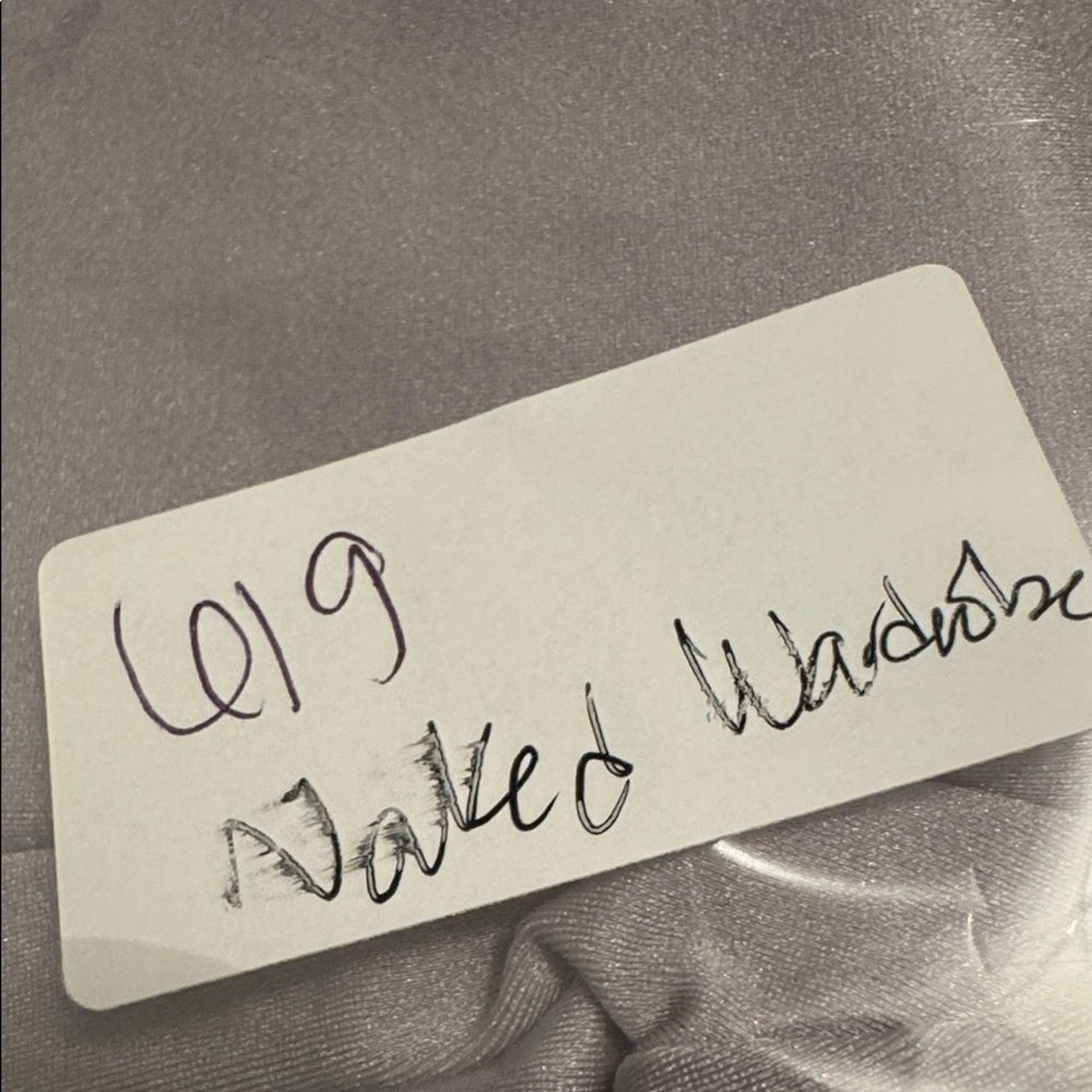 Naked Wardrobe The Sleek T Top Cropped Lavendar