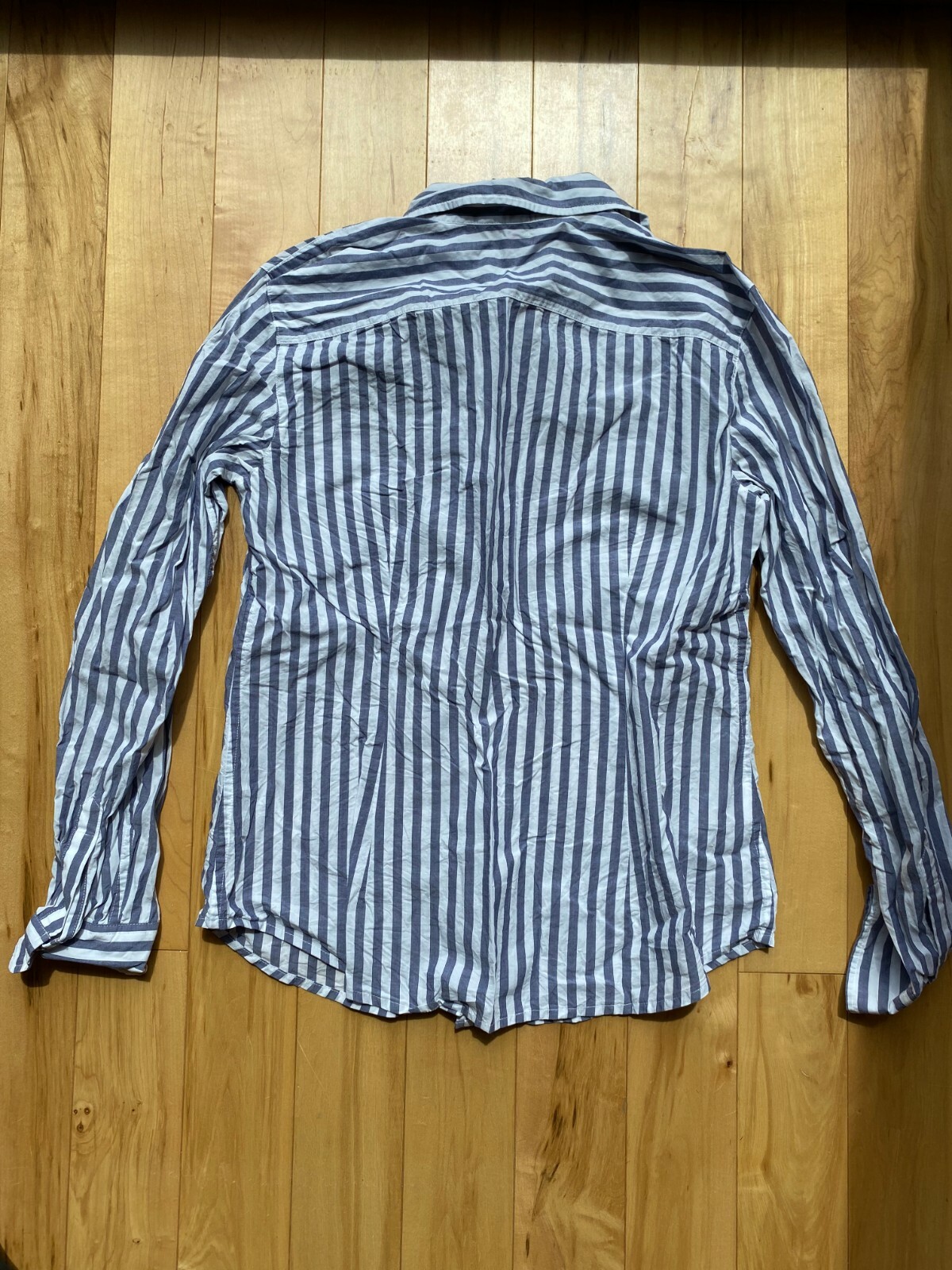 LL Bean Womens Signature striped button down size 4