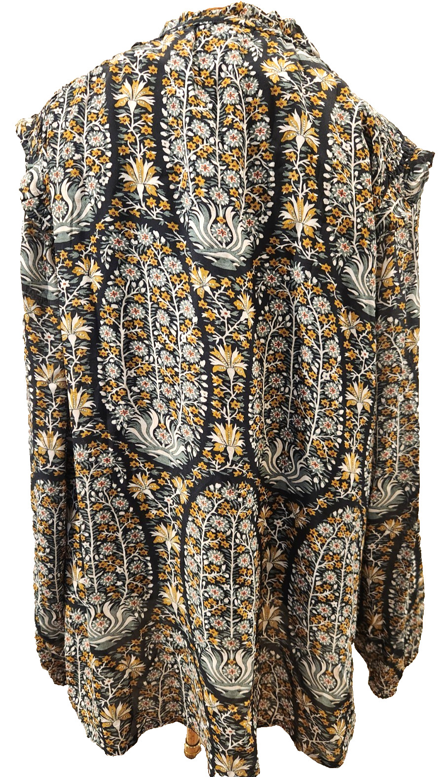 Spartina 449 Size Large Aisley Jones Hundred Paisley Ladies Blouse Lined
