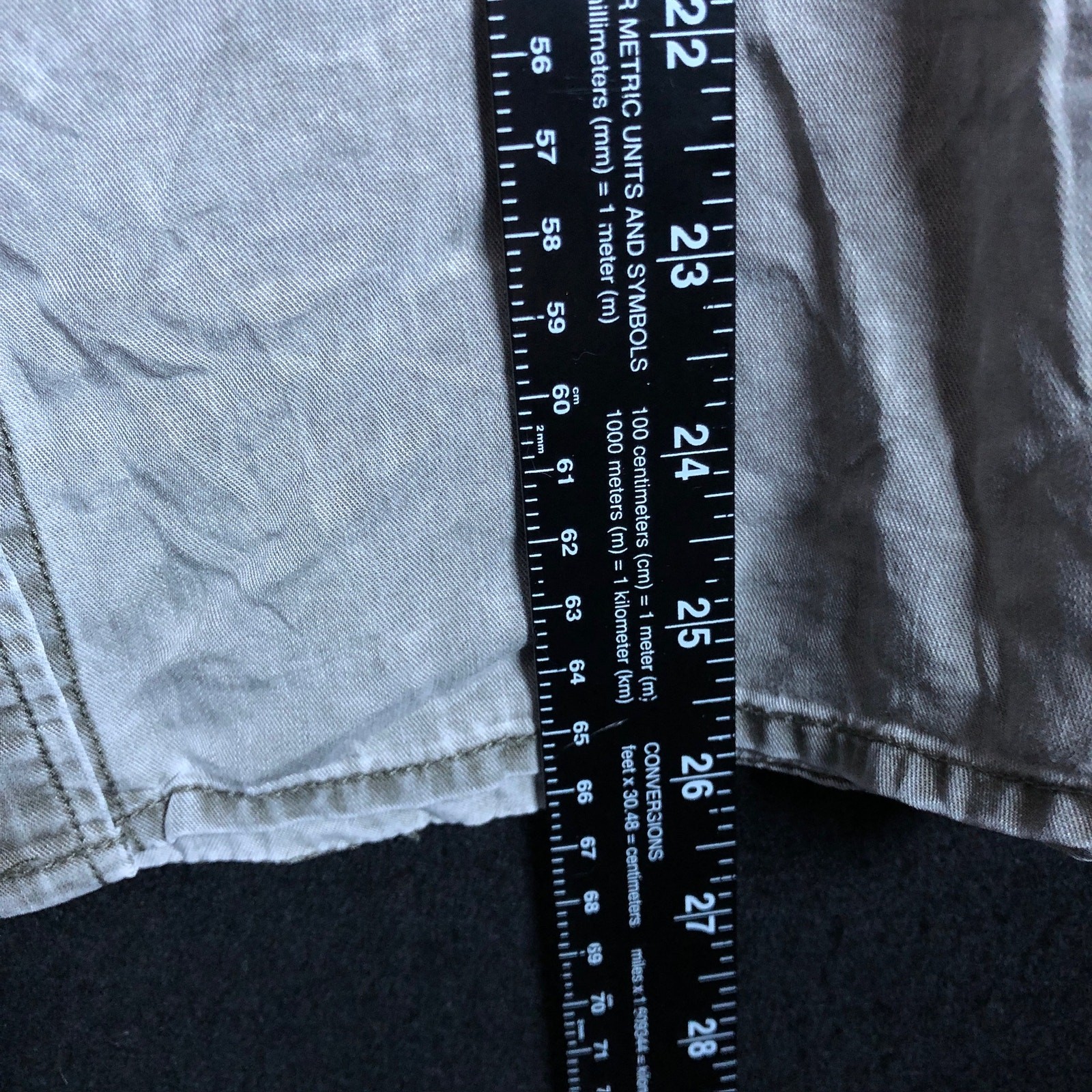 Express Womens Shirt Sage Green Boyfriend Button Down Roll Tab Sleeve Small