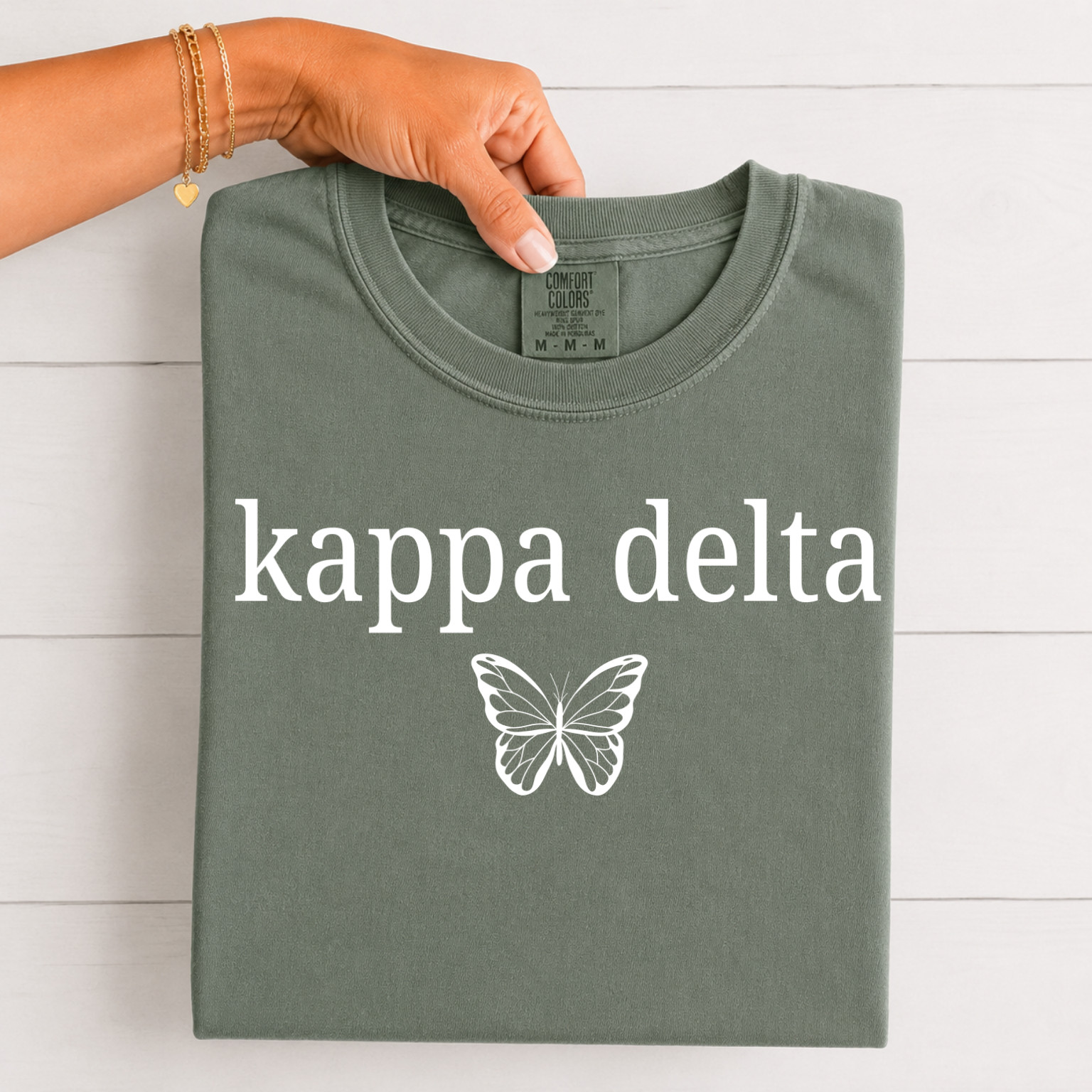 NEW Kappa Delta Sorority Comfort Colors Tshirt Other Colors Available